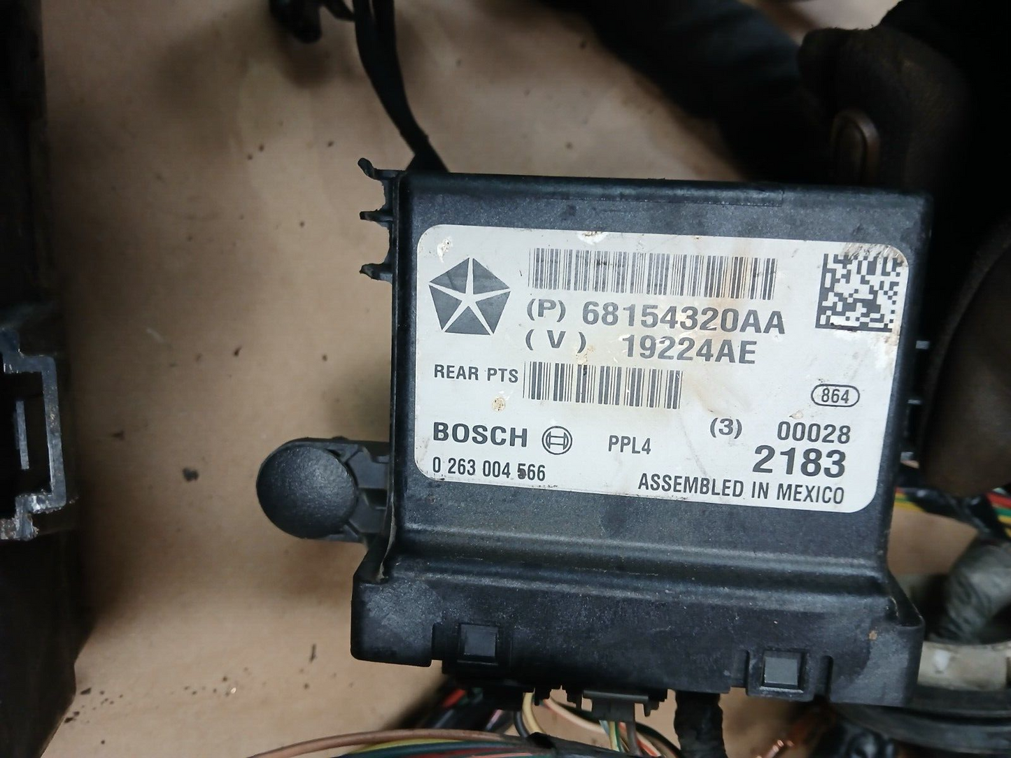 2014 Dodge Challenger SRT8 Unified Body Wiring Wire Harness 68214917aa