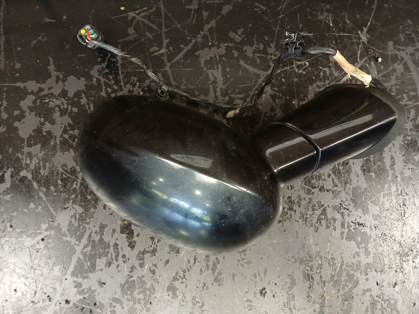 2008-2014 Dodge Challenger SRT Heated Driver LH Side Door Mirror Assembly Black