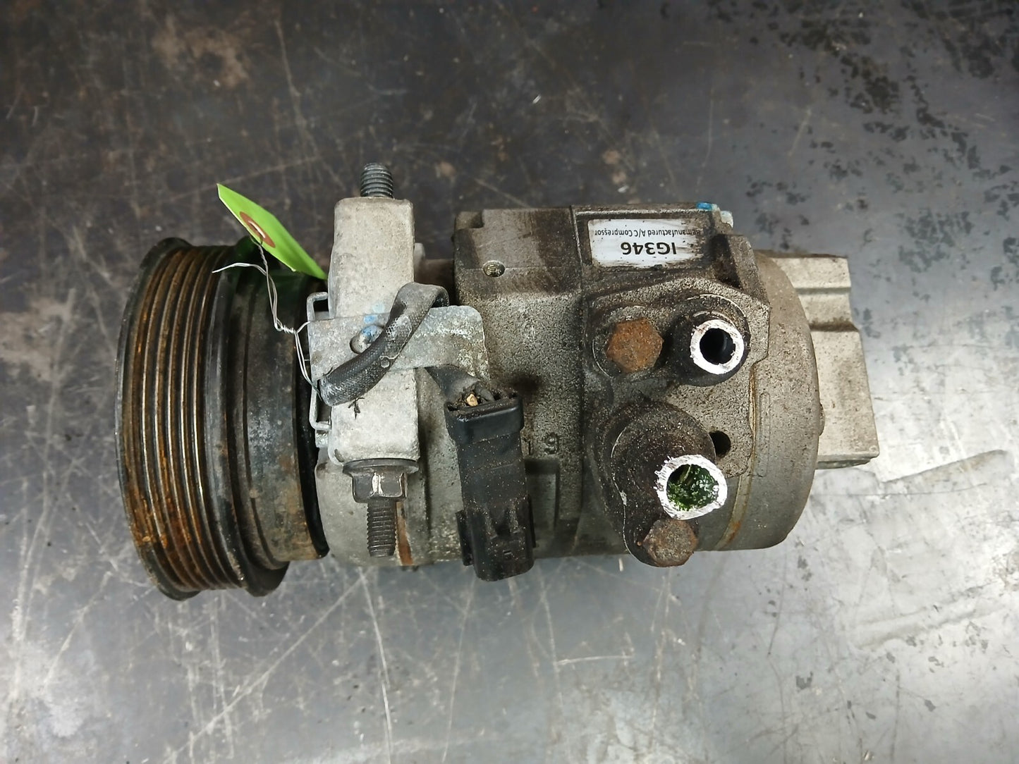 2008-2010 Jeep Grand Cherokee A/C AC Compressor Assembly ig346