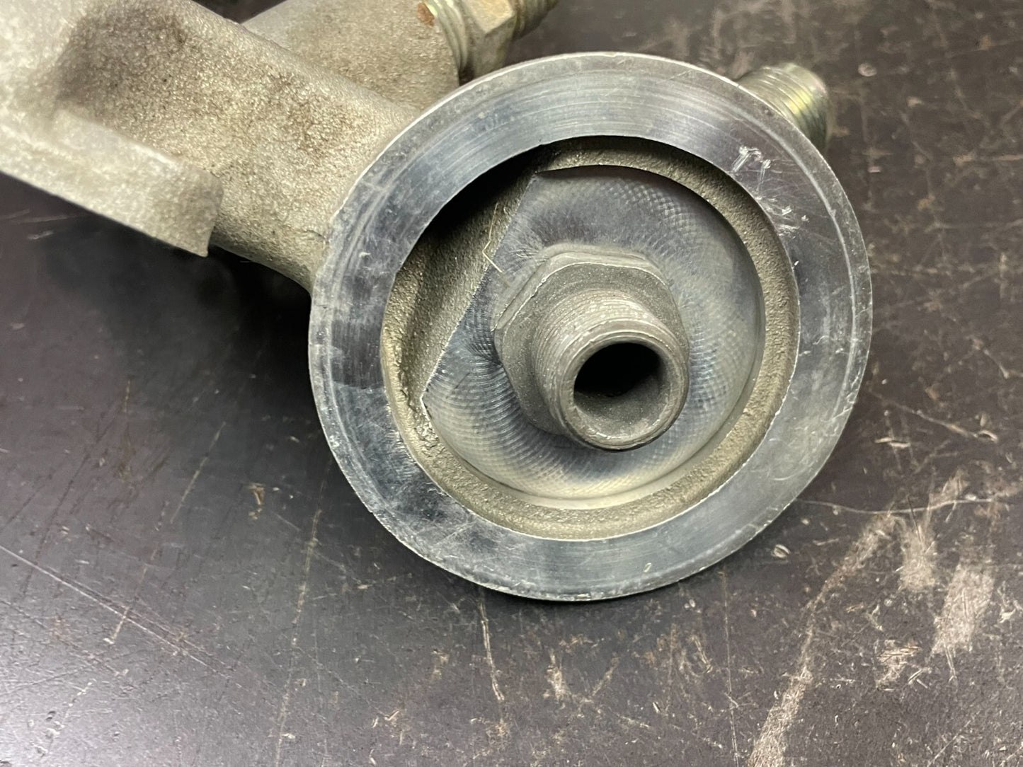 1996-2002 Dodge Viper 8.0L Oil Filter Housing Adapter With Thermostat 04763735C