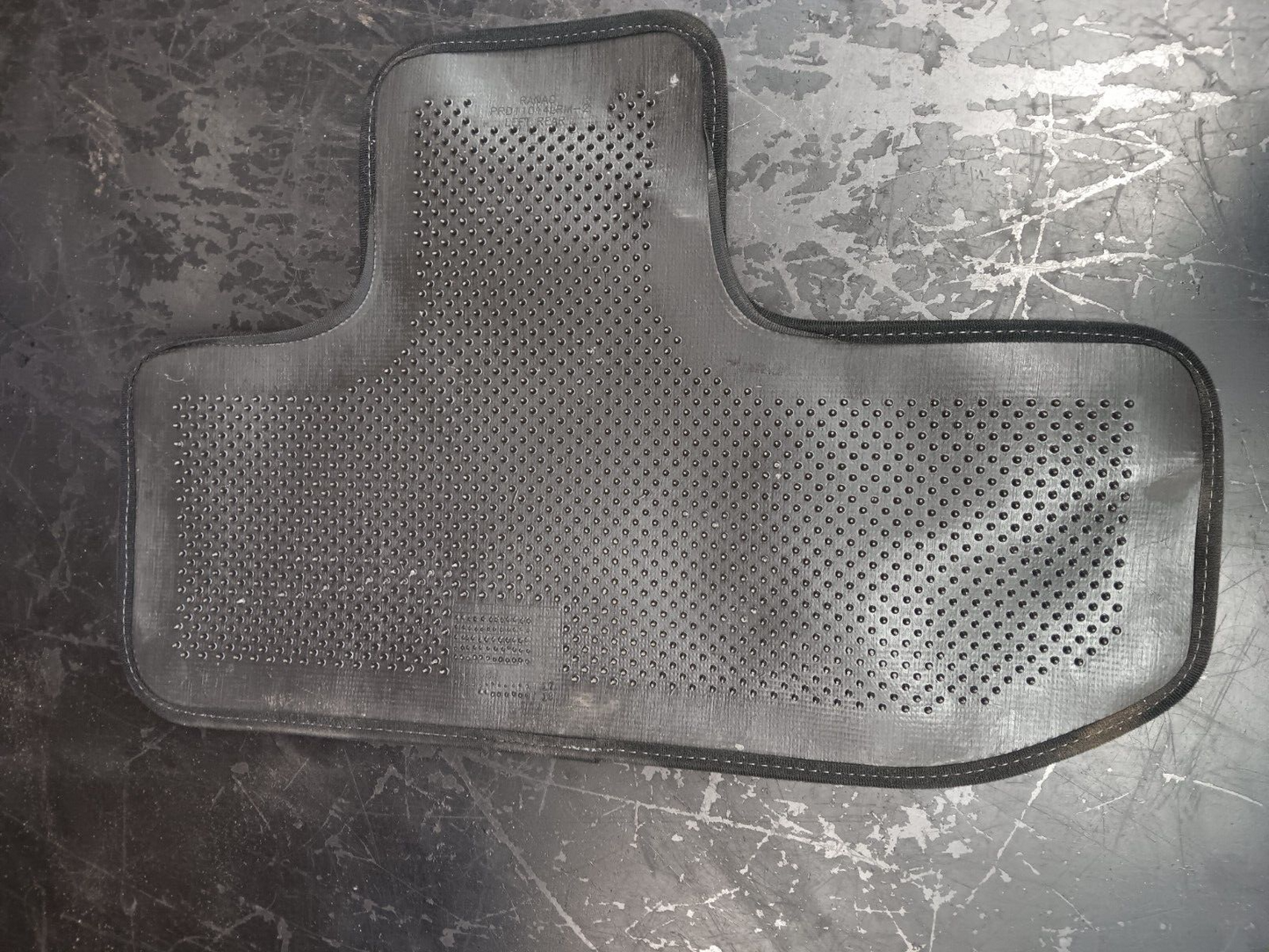 2012 Chrysler 300 Rear Single Driver LH Side Black Carpet Floor Mat