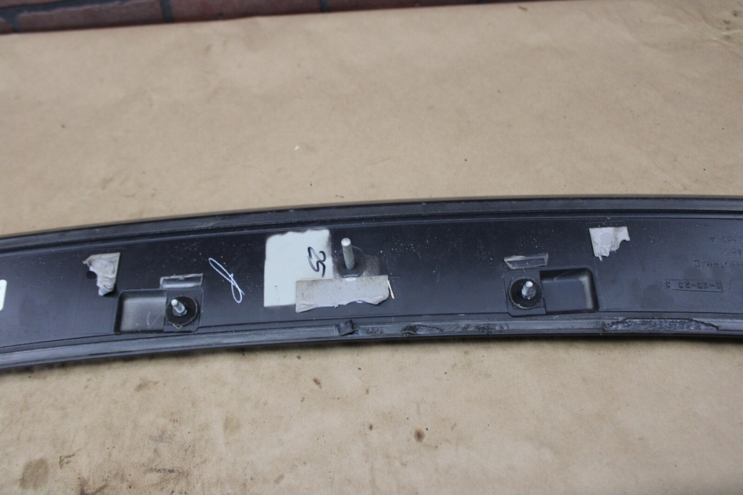 DODGE CHARGER 15-23 OEM TRUNK DECK LID MOUNTED REAR WING SPOILER TRIM 5nh39rxfac
