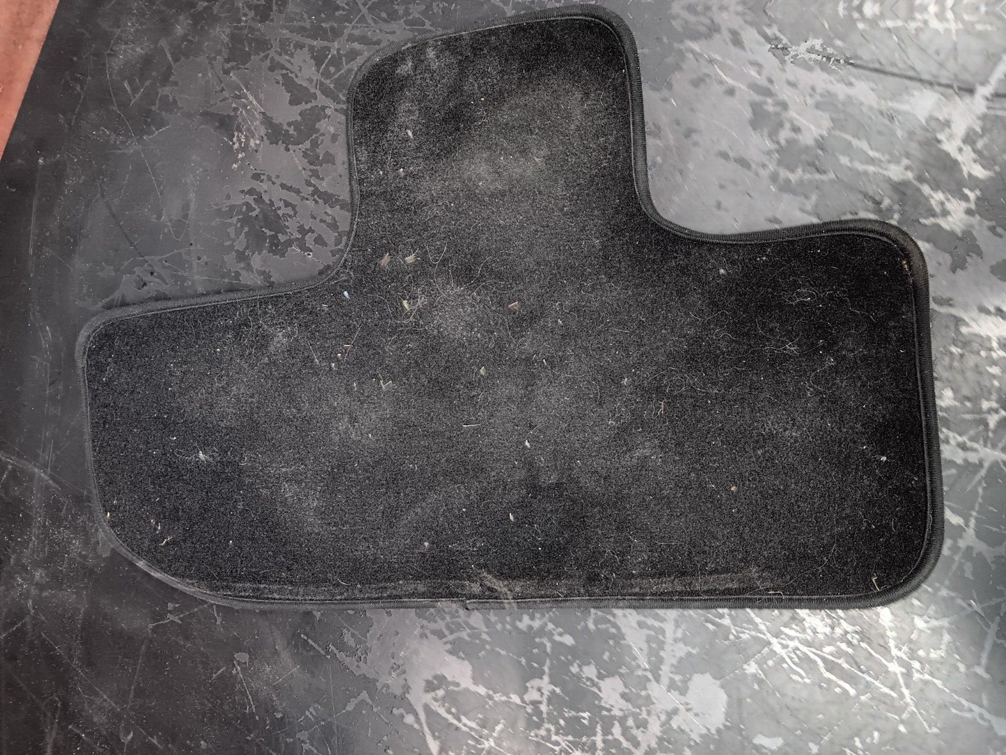 2012 Chrysler 300 Rear Single Driver LH Side Black Carpet Floor Mat