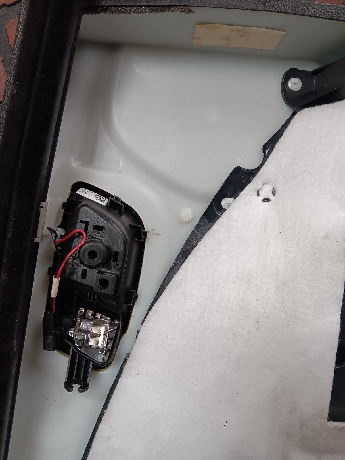 2011-2014 Dodge Charger Rear Passenger RH Side Interior Door Panel 1jr42dx9ai
