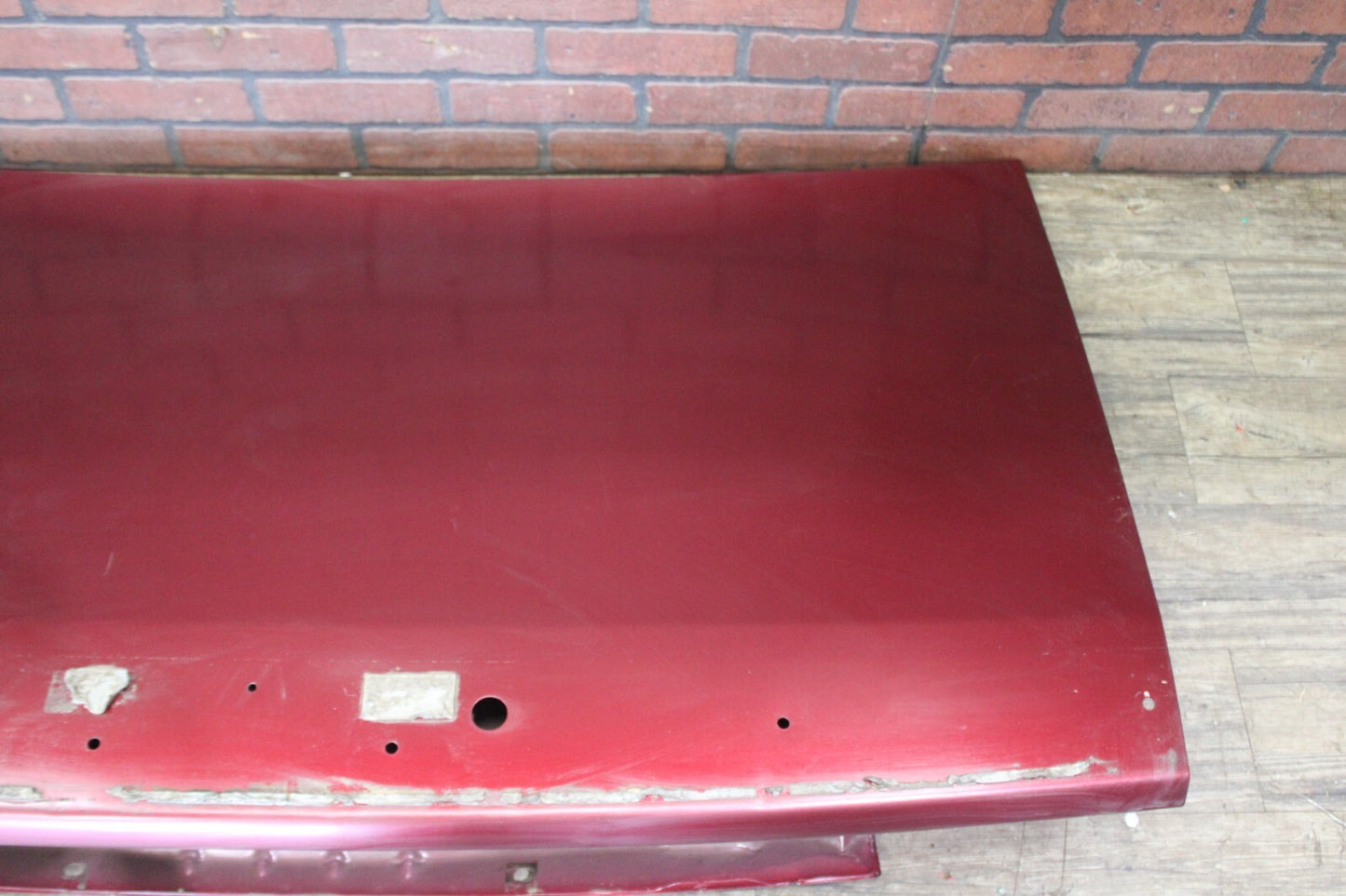 2008-2023 DODGE CHALLENGER T/A OEM REAR TRUNK DECKLID COVER ASSEMBLY BURGUNDY