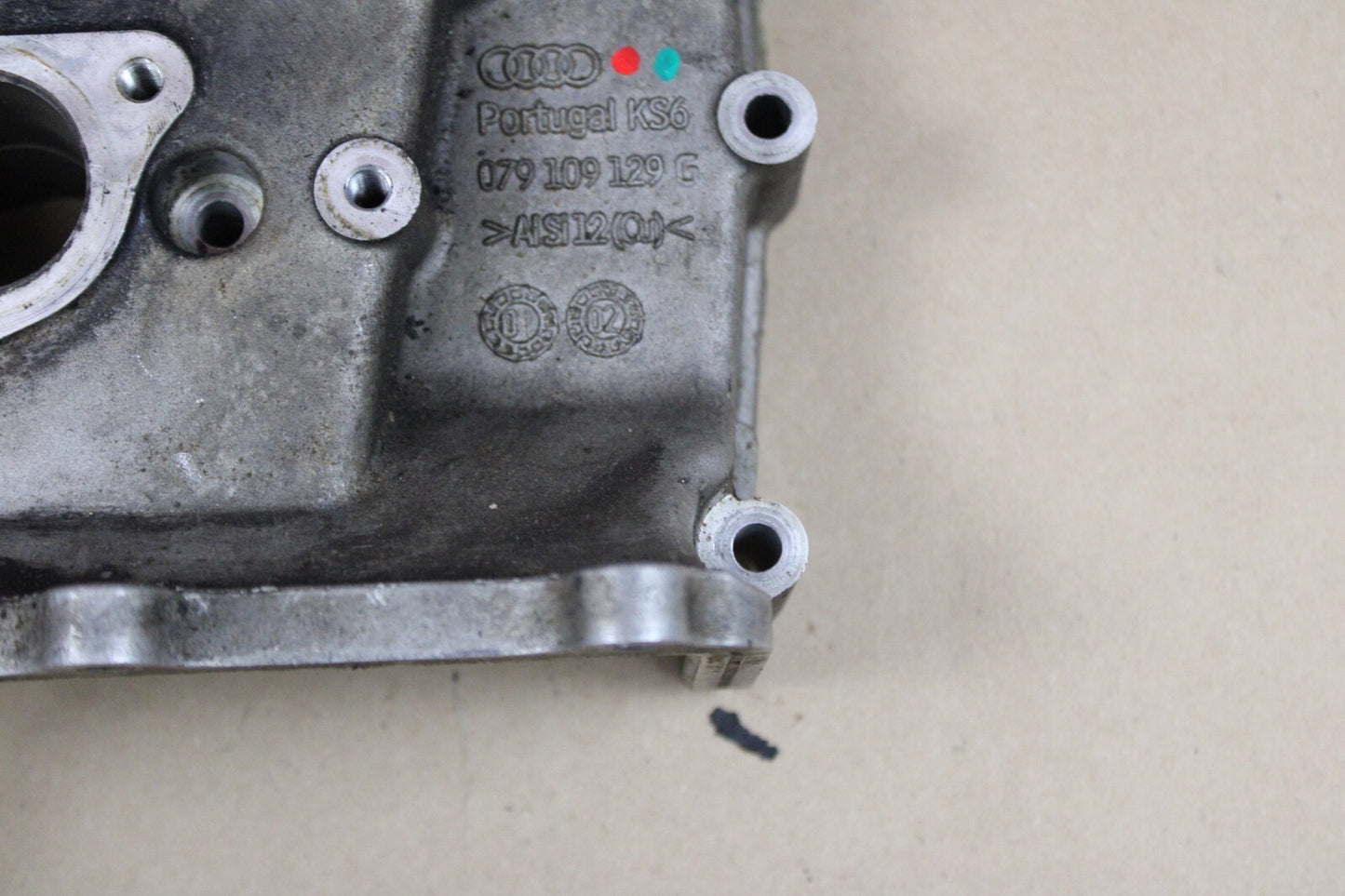 2004-2009 Audi S4 RS4 Driver LH Rear Left Side Timing Chain Cover 079 109 129 G
