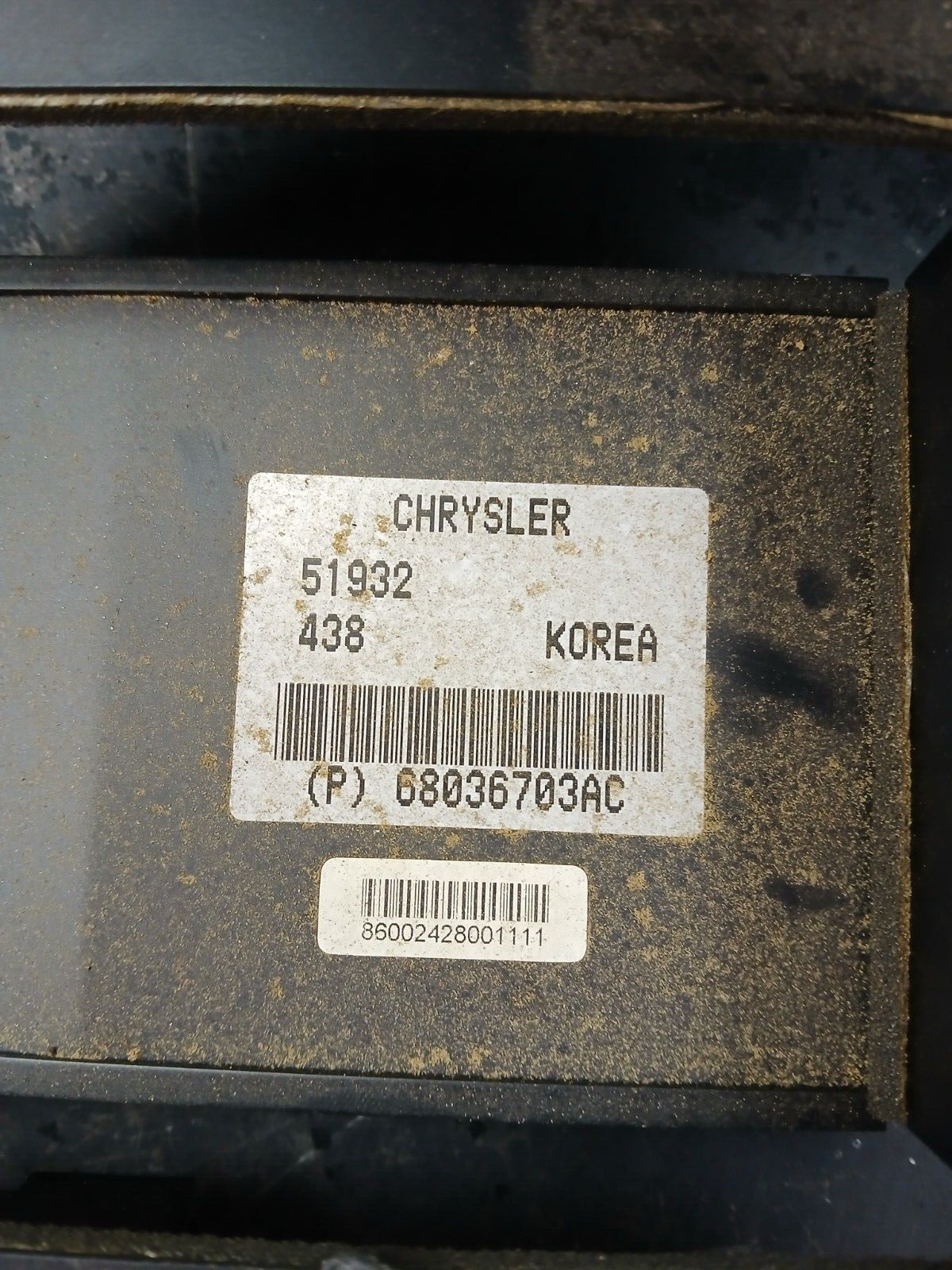 2008-2011 Challenger/Charger/300 Sound Audio Amp Amplifier 68036703ac