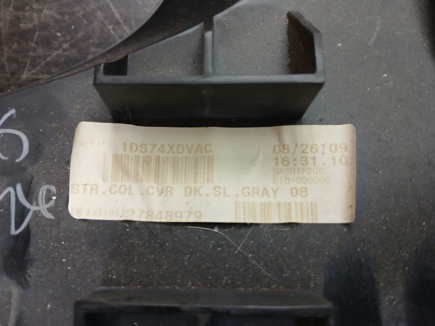 2008-2010 Jeep Grand Cherokee Steering Column Cover Kick Panel 1ds74xdvac