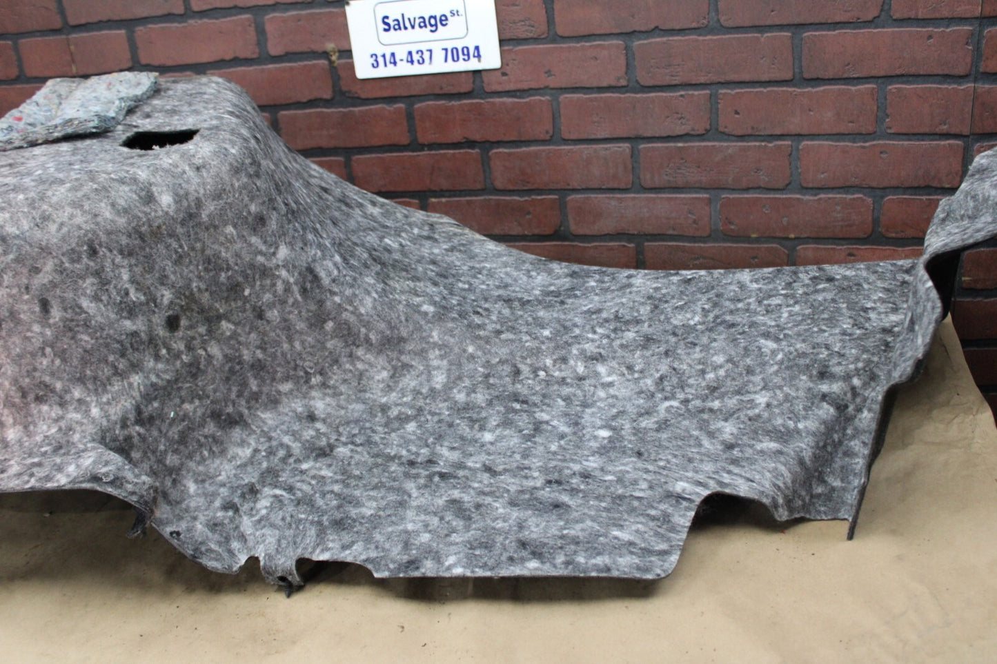 2015-2019 DODGE CHARGER REAR TRUNK LEFT QUARTER TRIM PANEL CARPET OEM 68202776AB
