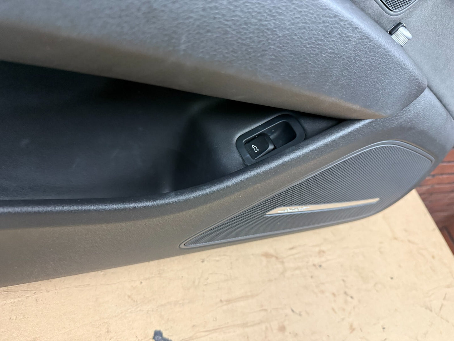 2011-2018 Audi A8 S8 D4 Front Left Driver Door Trim Cover Panel Card Memory Wood