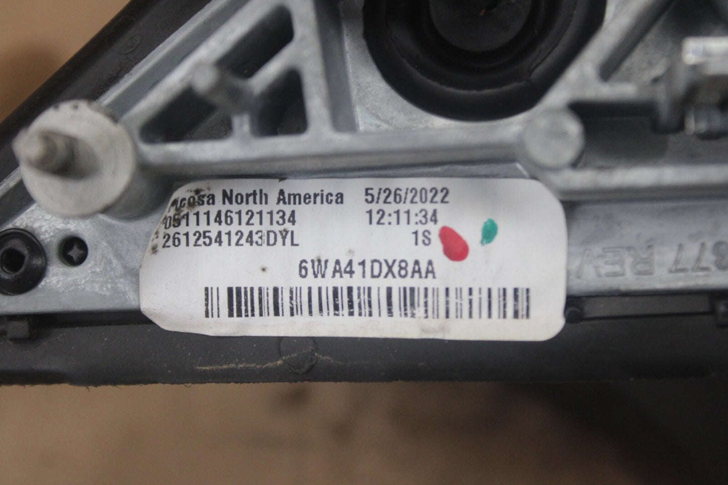 2020 - 2023 DODGE CHARGER FRONT LEFT DRIVER DOOR REAR VIEW MIRROR OEM 6WA41DX8AA