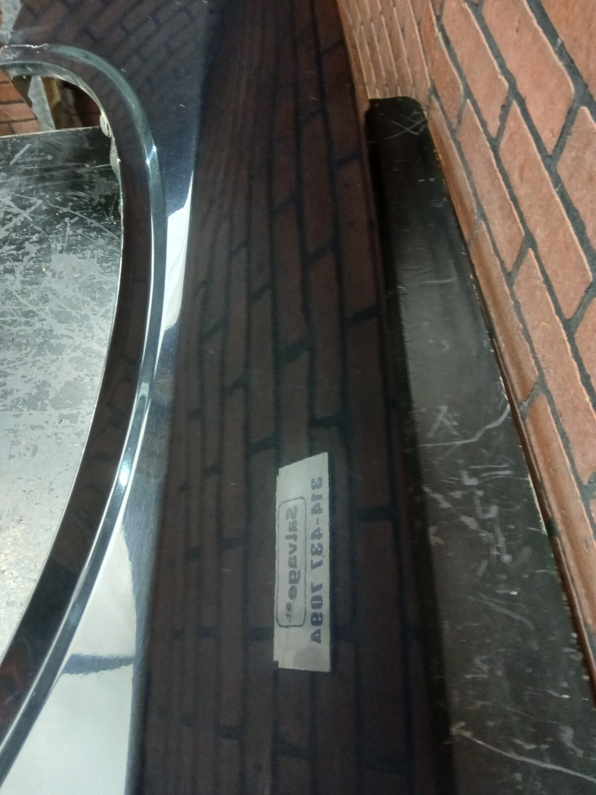 2009 Dodge Challenger SRT8 Front Driver LH Side Exterior Fender Black