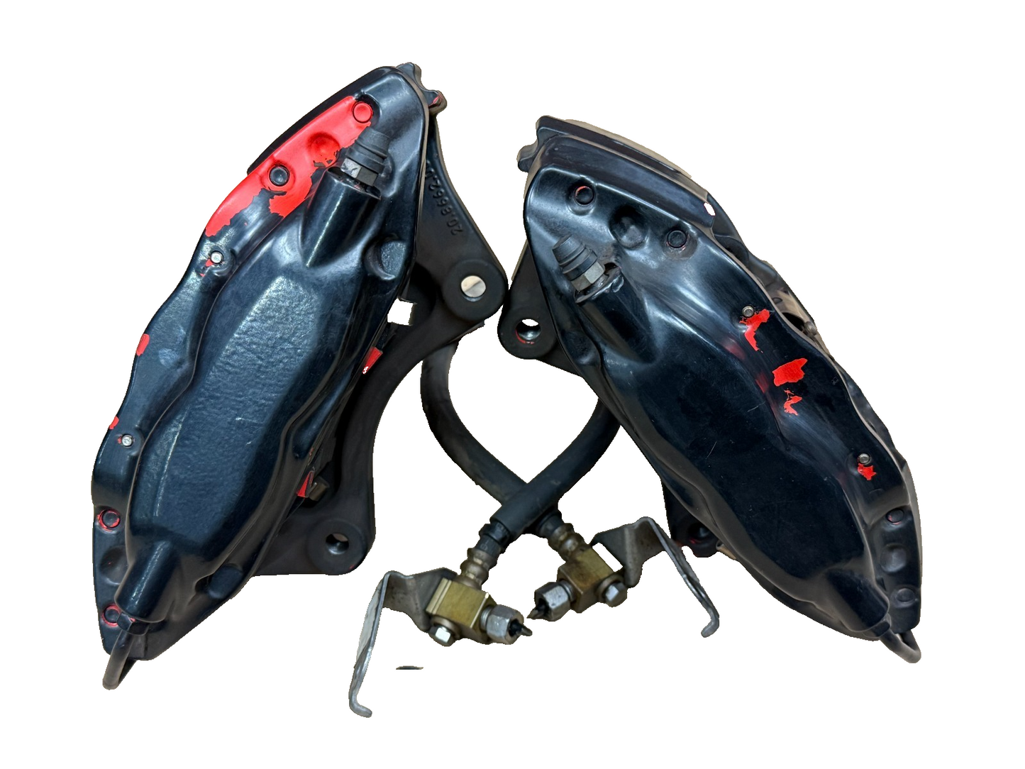 2006-2023 DODGE CHALLENGER CHARGER SRT8 REAR BREMBO BRAKE CALIPER LINES SET 88K