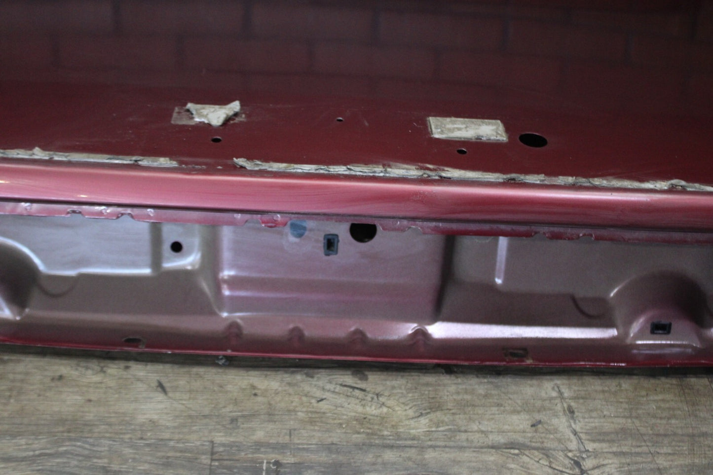 2008-2023 DODGE CHALLENGER T/A OEM REAR TRUNK DECKLID COVER ASSEMBLY BURGUNDY
