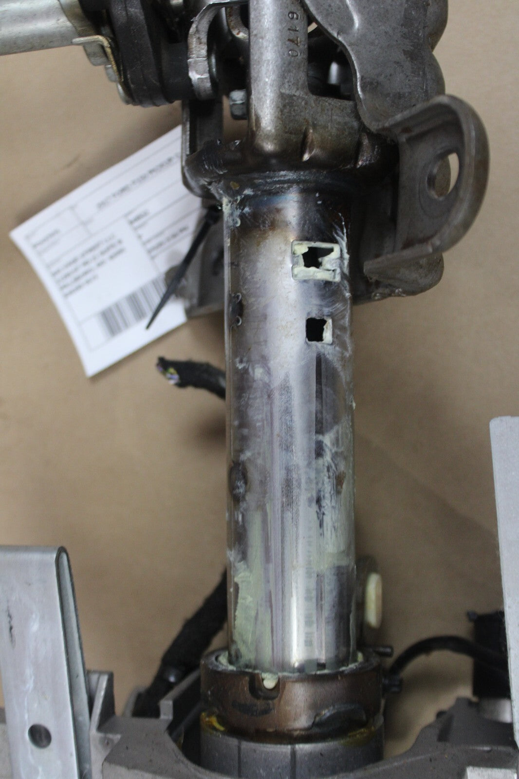 2015-2020 Ford F150 Steering Column Assembly w/ Clock Spring Shaft Multifunction