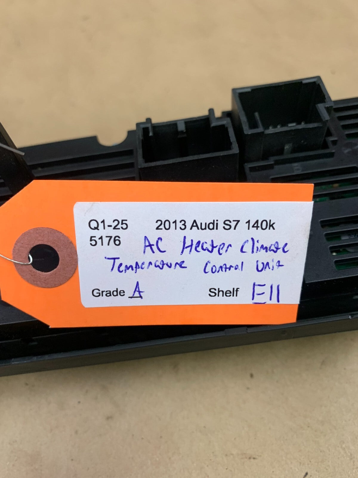 12-15 Audi A7 HVAC Temperature A/C Heater Climate Control 4G0 820 043 AN OEM