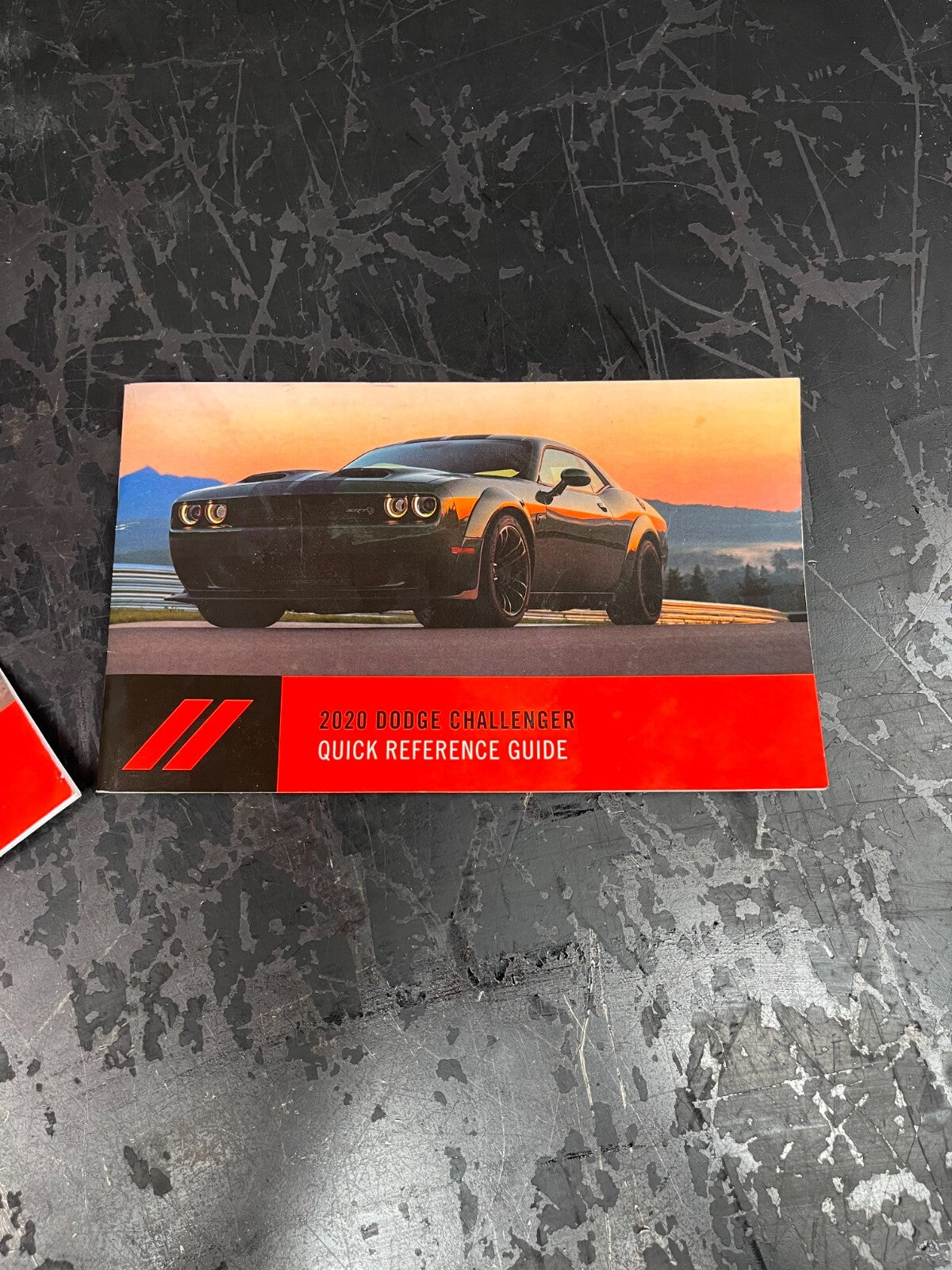 2020 Dodge Challenger Quick Reference Guide/Drive Mode Supplement Set OEM