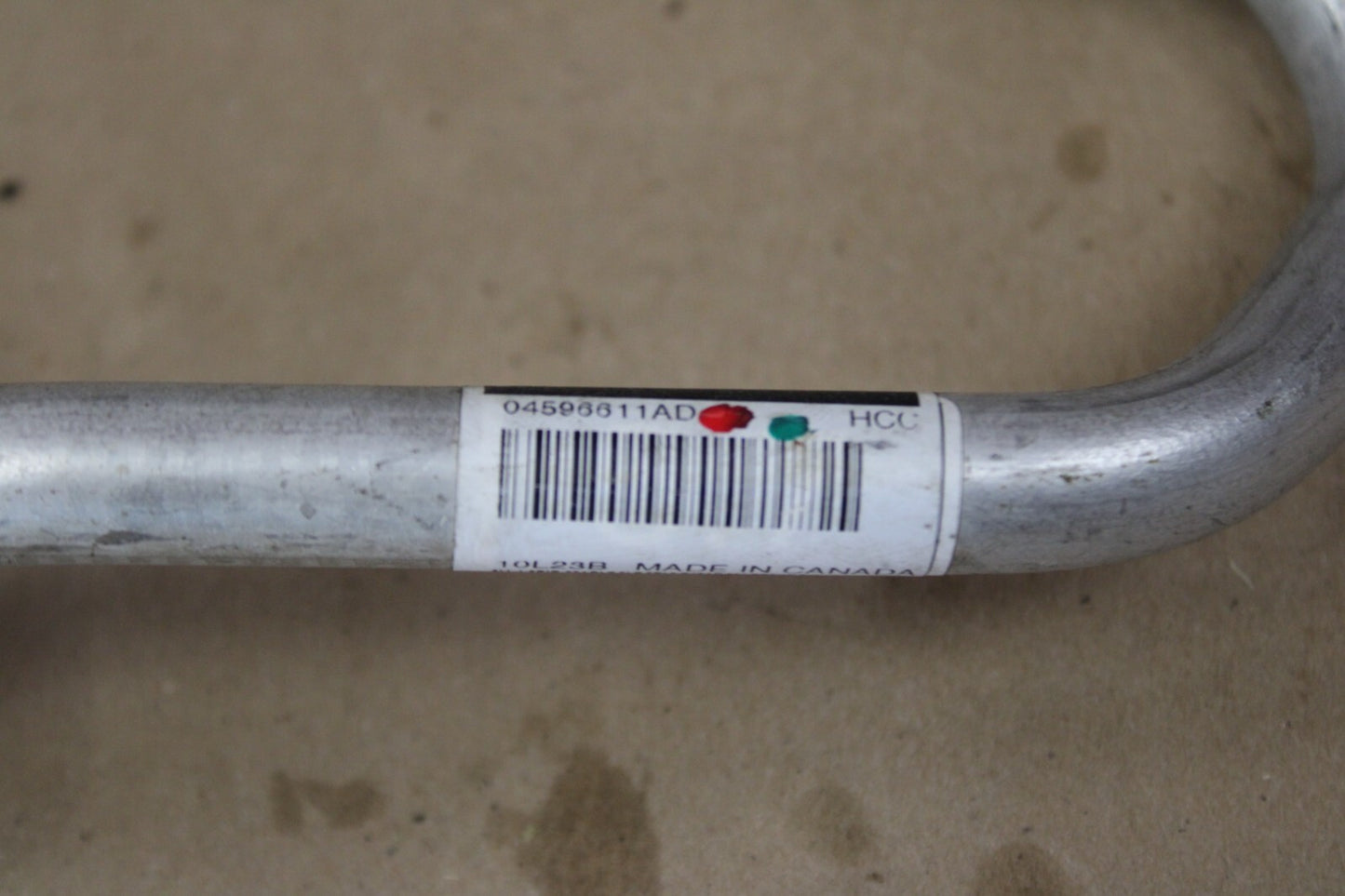 2009-2013 Dodge Charger A/C Air Conditioning Discharge Line Hose Tube 04596611AD