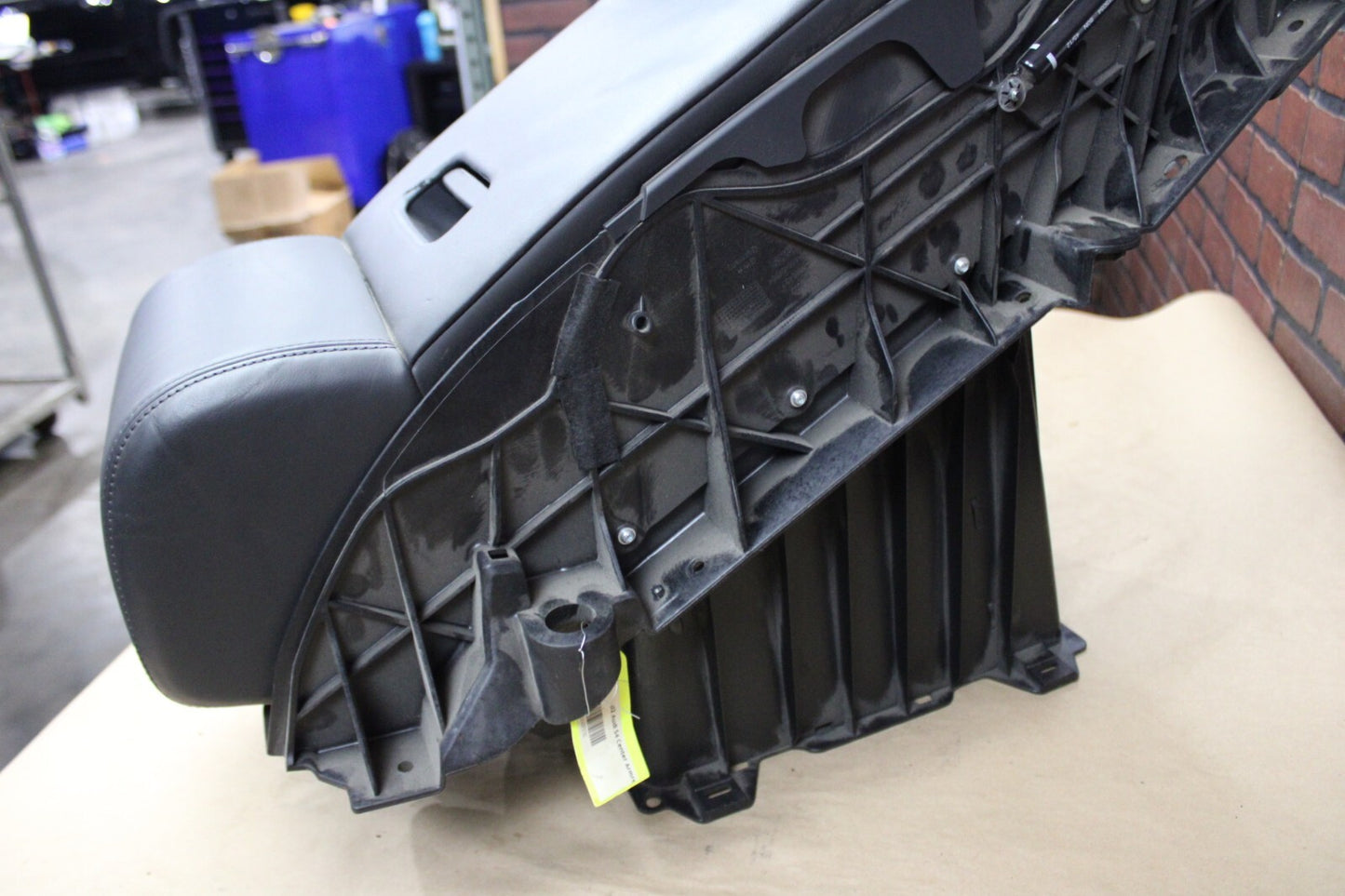 2002 Audi S4 Front Floor Center Console Armrest Assembly Black 4H0 885 075 C