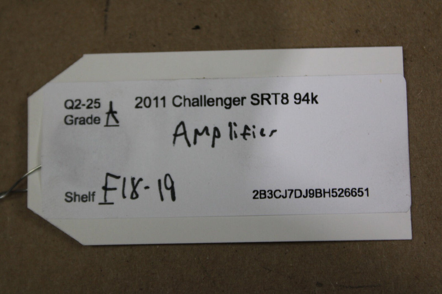 2006-2011 Challenger Charger 300 Magnum Stereo Audio Amp Amplifier