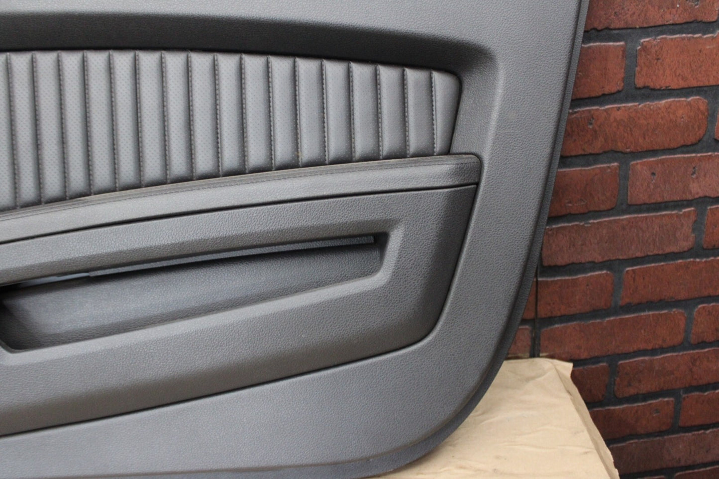 15-21 Mustang GT Black Suede Front Passenger RH Interior Door Trim Panel
