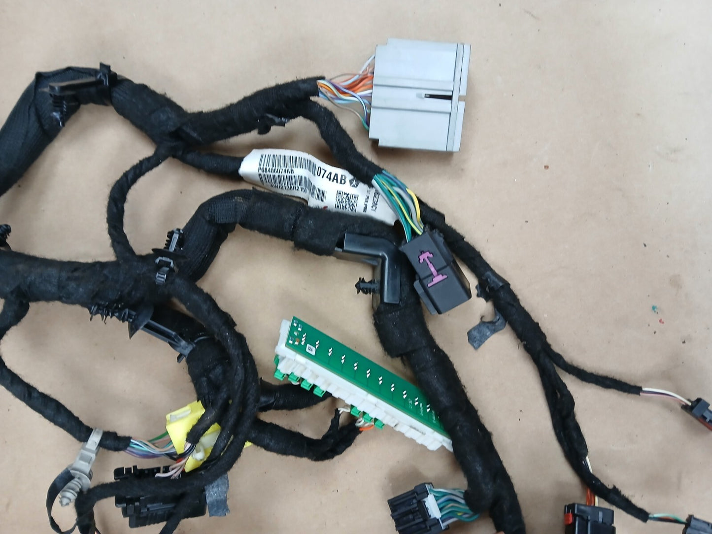 19-20 Dodge Challenger T/A R/T Scat Pack Dash Wiring Wire Harness 68406074AB OEM