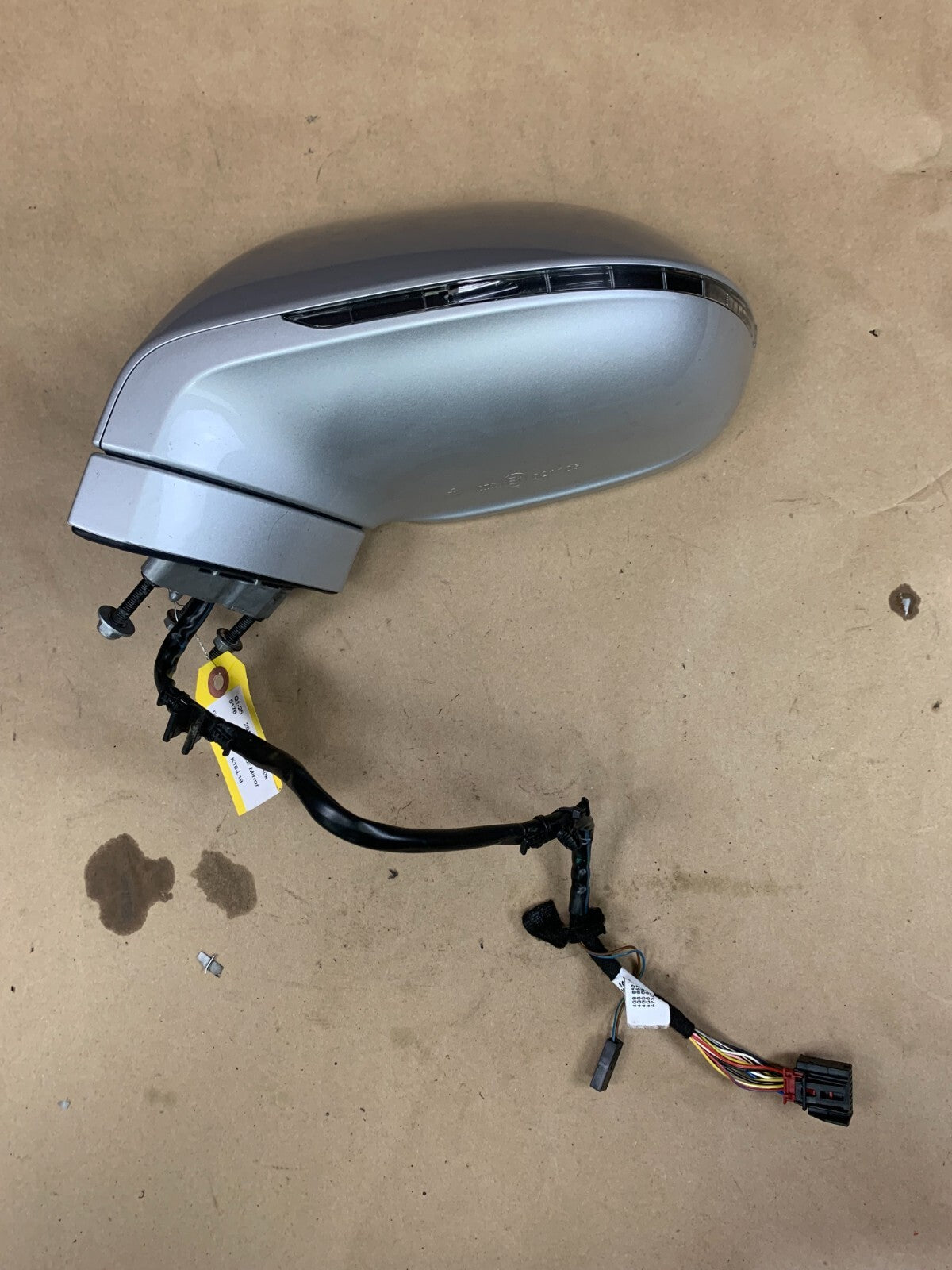2013-2018 Audi S7/A7/RS7 Driver LH Side Door Mirror Assembly Gray