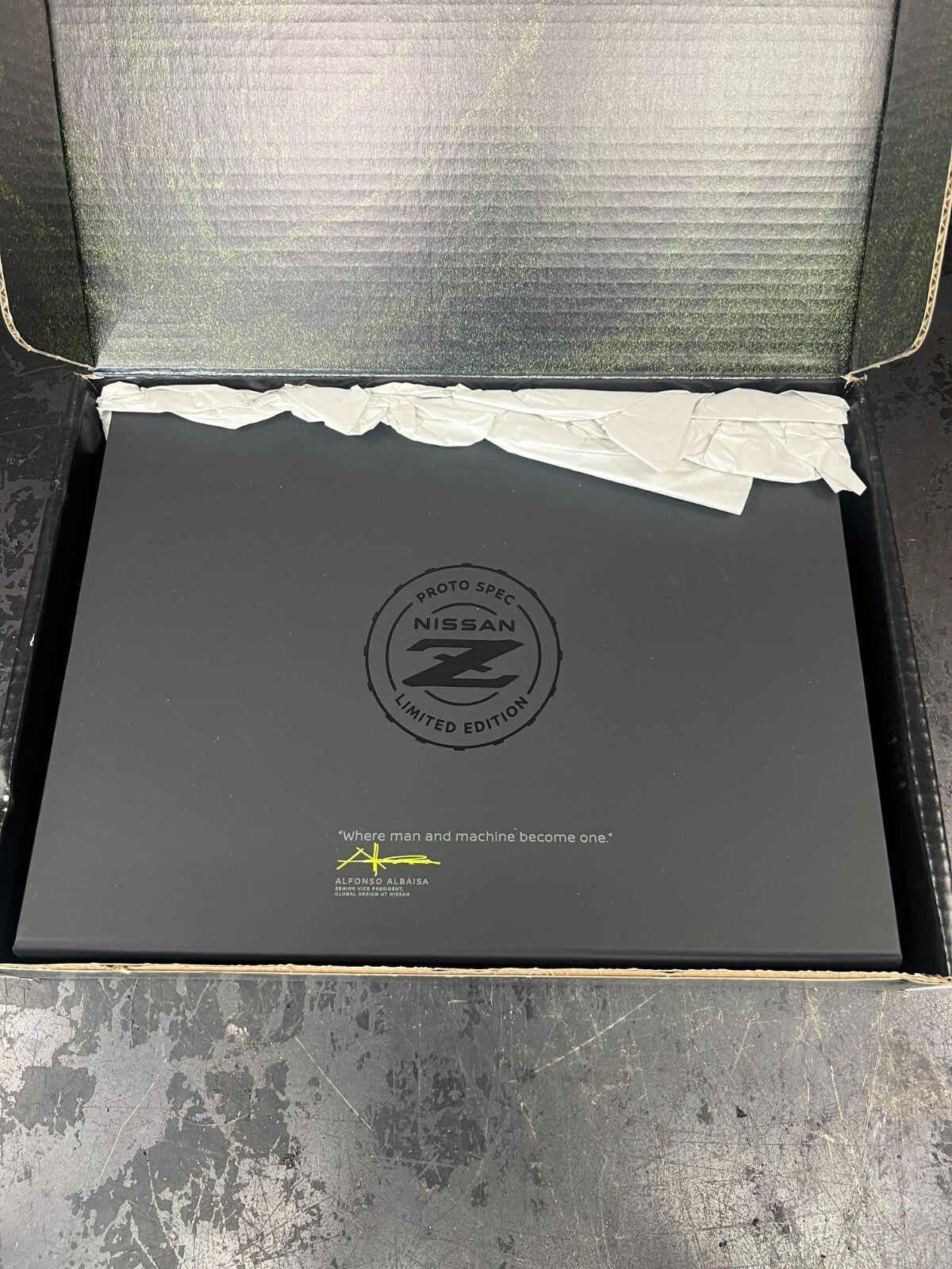 Nissan Z Proto Spec Owner Plaque/ Owner Plate/ Owner Log OEM from Nissan