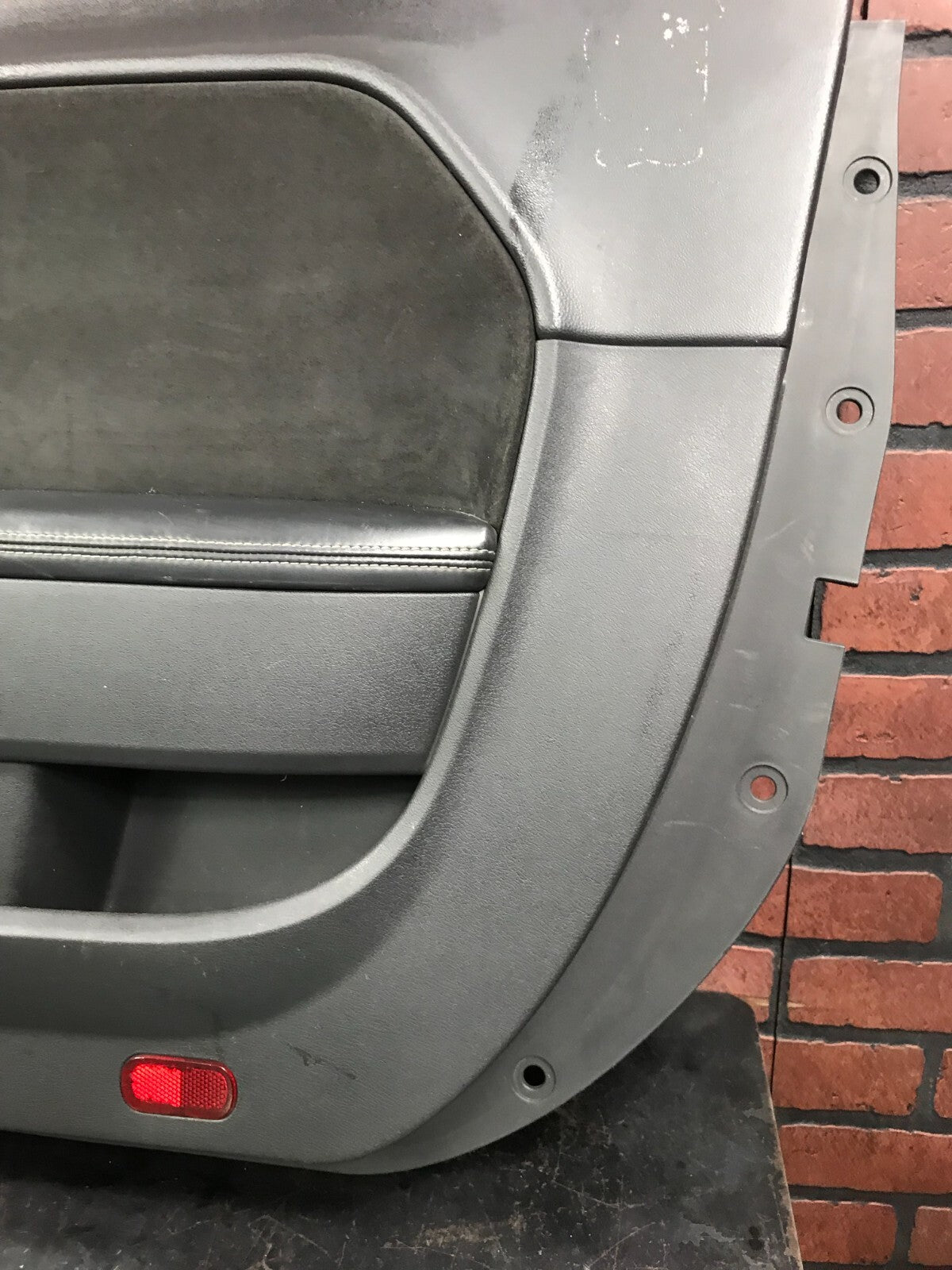 08-14 Dodge Challenger SRT Passenger Right Door Trim Panel Door Interior Black