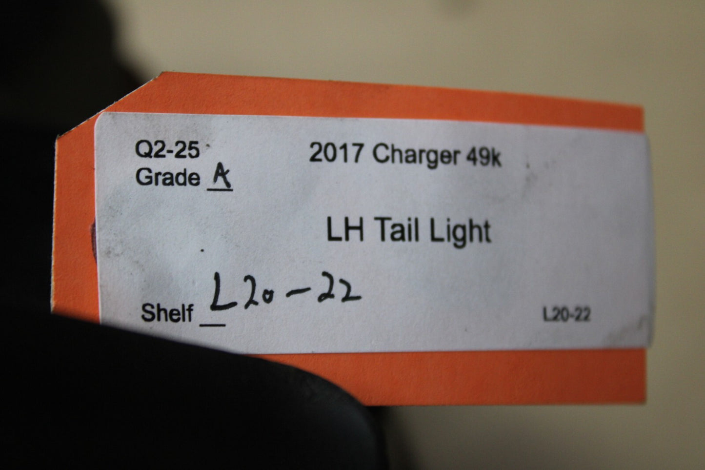 2015-2023 Dodge Charger Driver LH Side Quarter Rear Brake Tail Light OEM TESTED