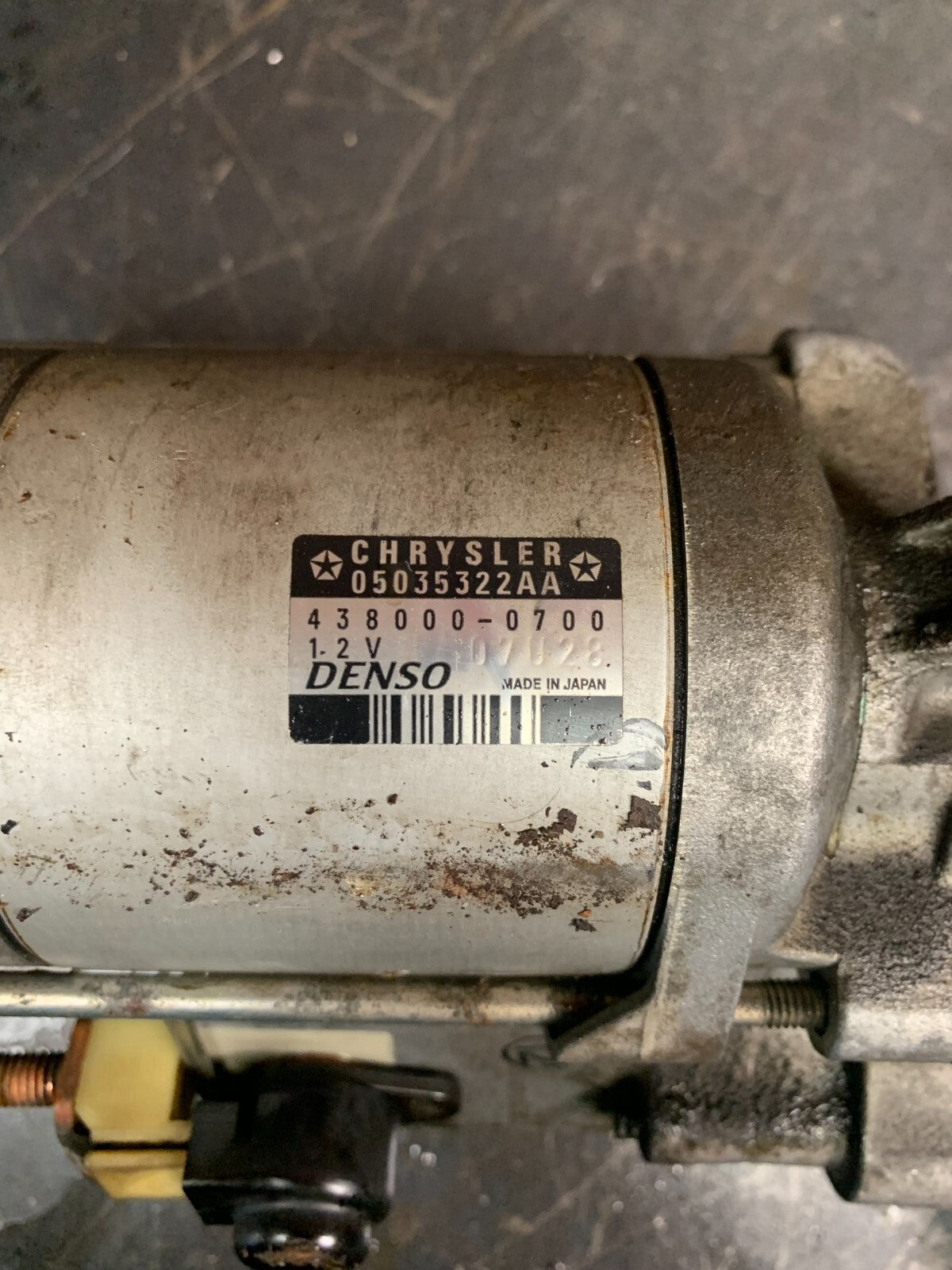 2014-2024 Grand Cherokee Durango SRT 6.4L Engine Starter Motor OEM 05035322AA