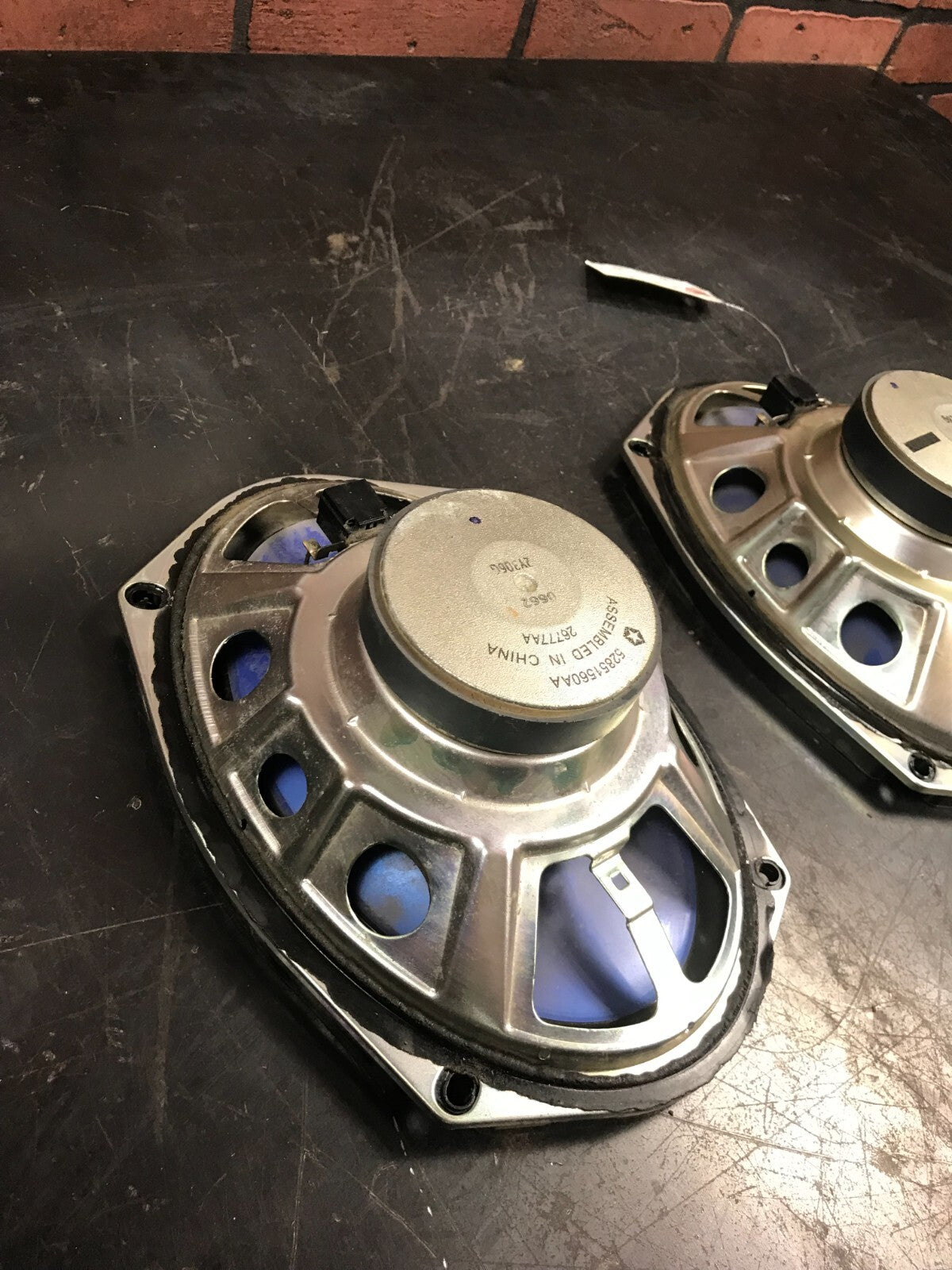 2011-2022 Dodge Jeep Chrysler Ram Front Door Panel Speaker Set OEM 05064358ab