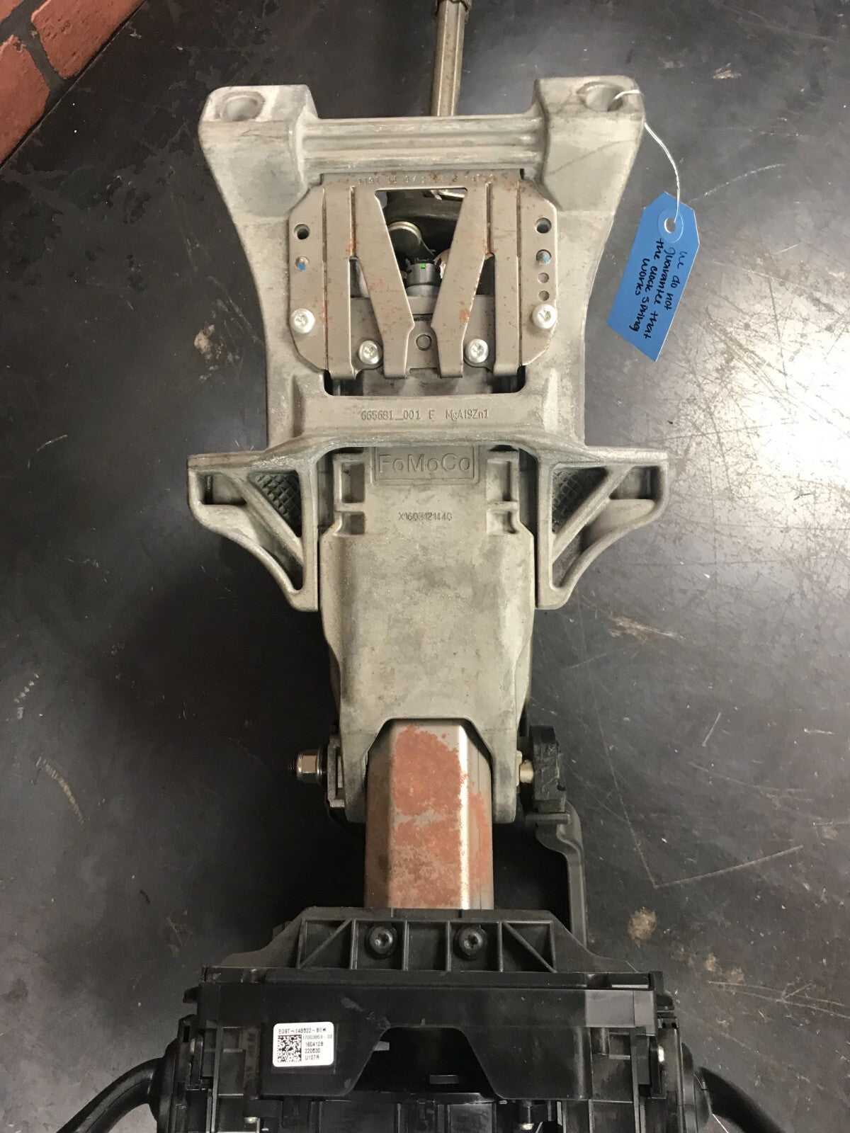 2015-2016 Ford Steering Column Shaft Assembly w/ Switches OEM GR3C-3C529-AC