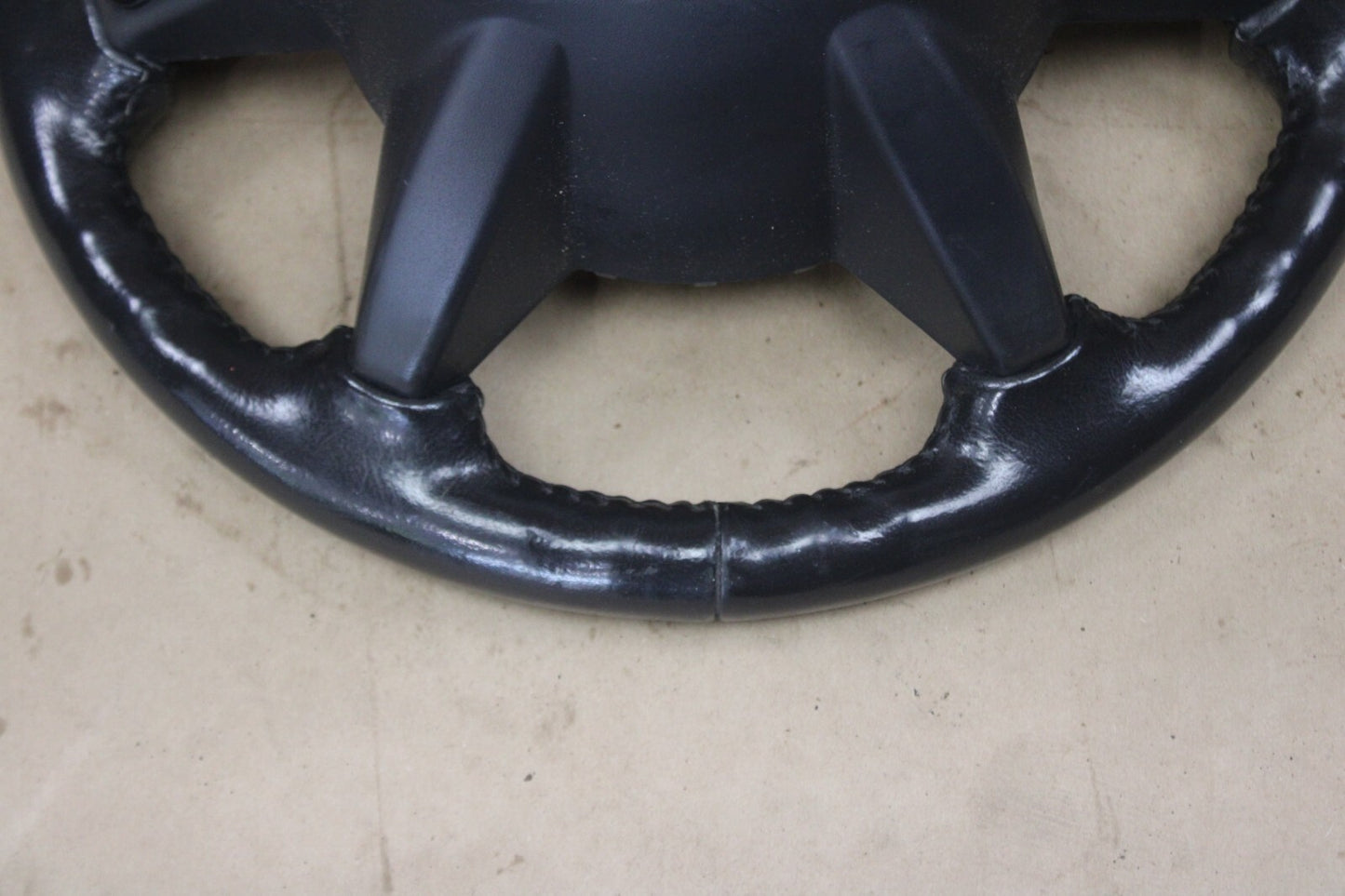2005-2010 JEEP GRAND CHEROKEE COMMANDER SRT8 STEERING WHEEL OEM SLATE Leather