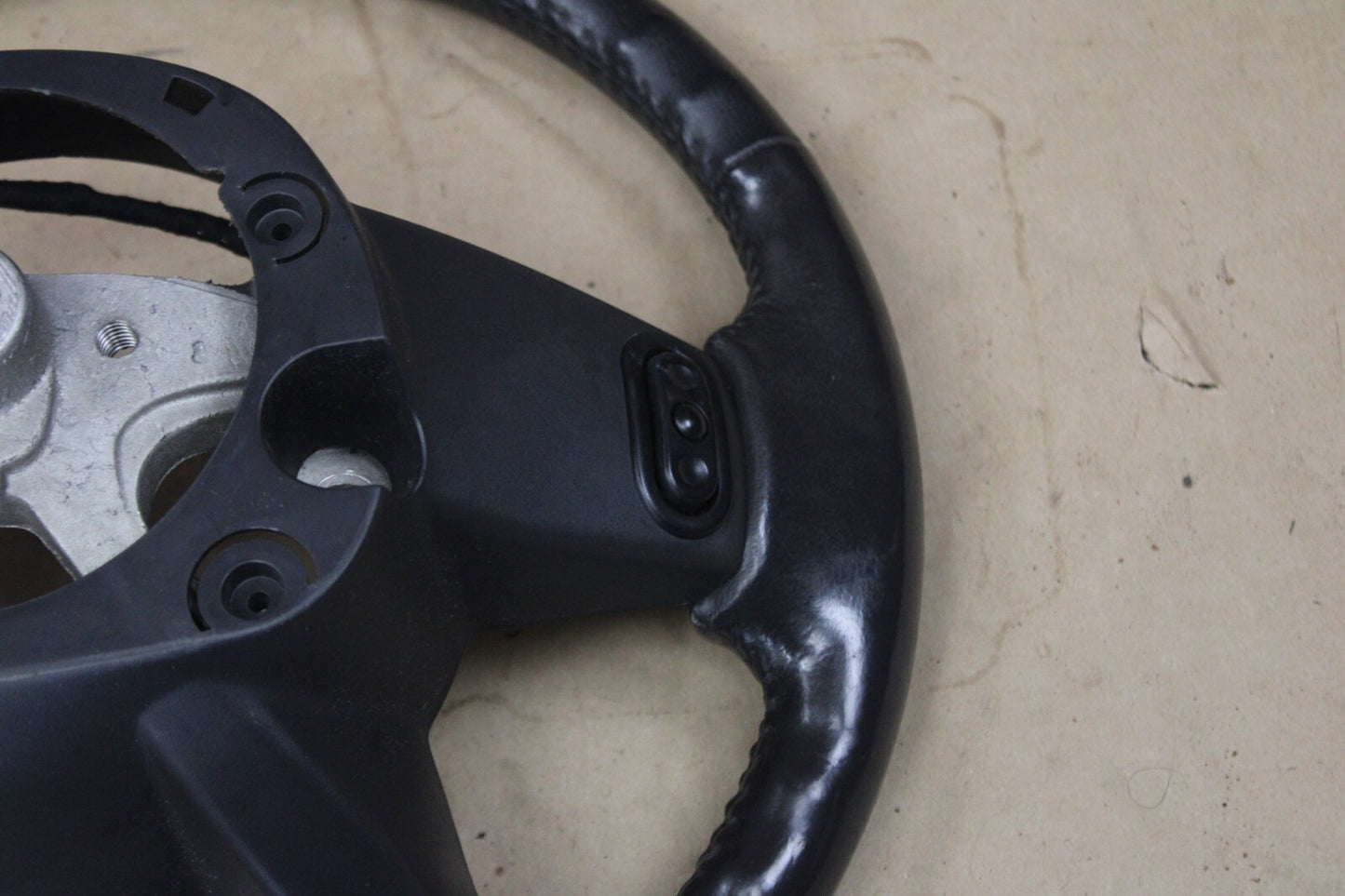 2005-2010 JEEP GRAND CHEROKEE COMMANDER SRT8 STEERING WHEEL OEM SLATE Leather