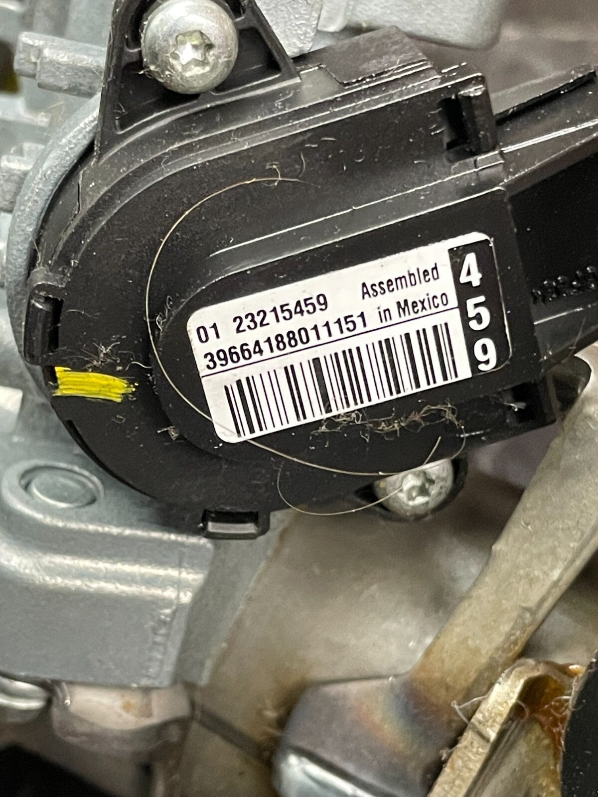 07-10 SATURN SKY REDLINE PONTIAC SOLSTICE GXP OEM STEERING COLUMN ASSEMBLY + KEY