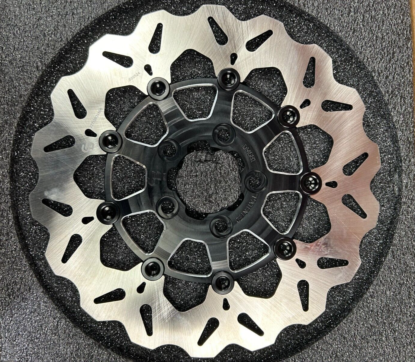 Harley Davidson Galfer Rear Rotor Black Carrier DF681CWS-C
