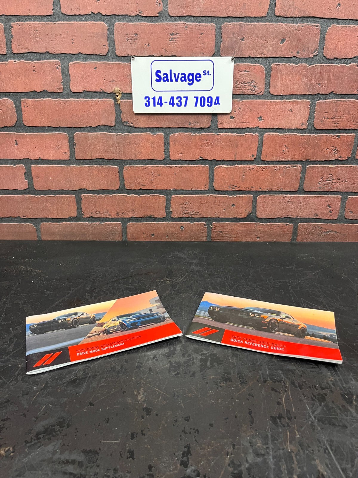 2020 Dodge Challenger Quick Reference Guide/Drive Mode Supplement Set OEM