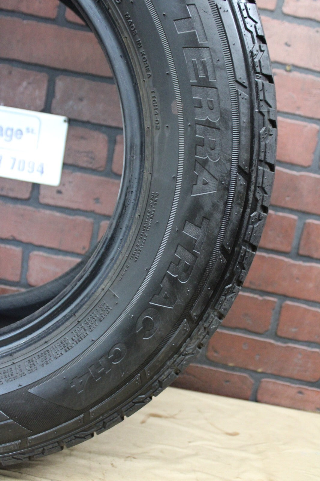 Used Hercules Terra Trac CH4 21' Tire 235/65R16C 7/32nds