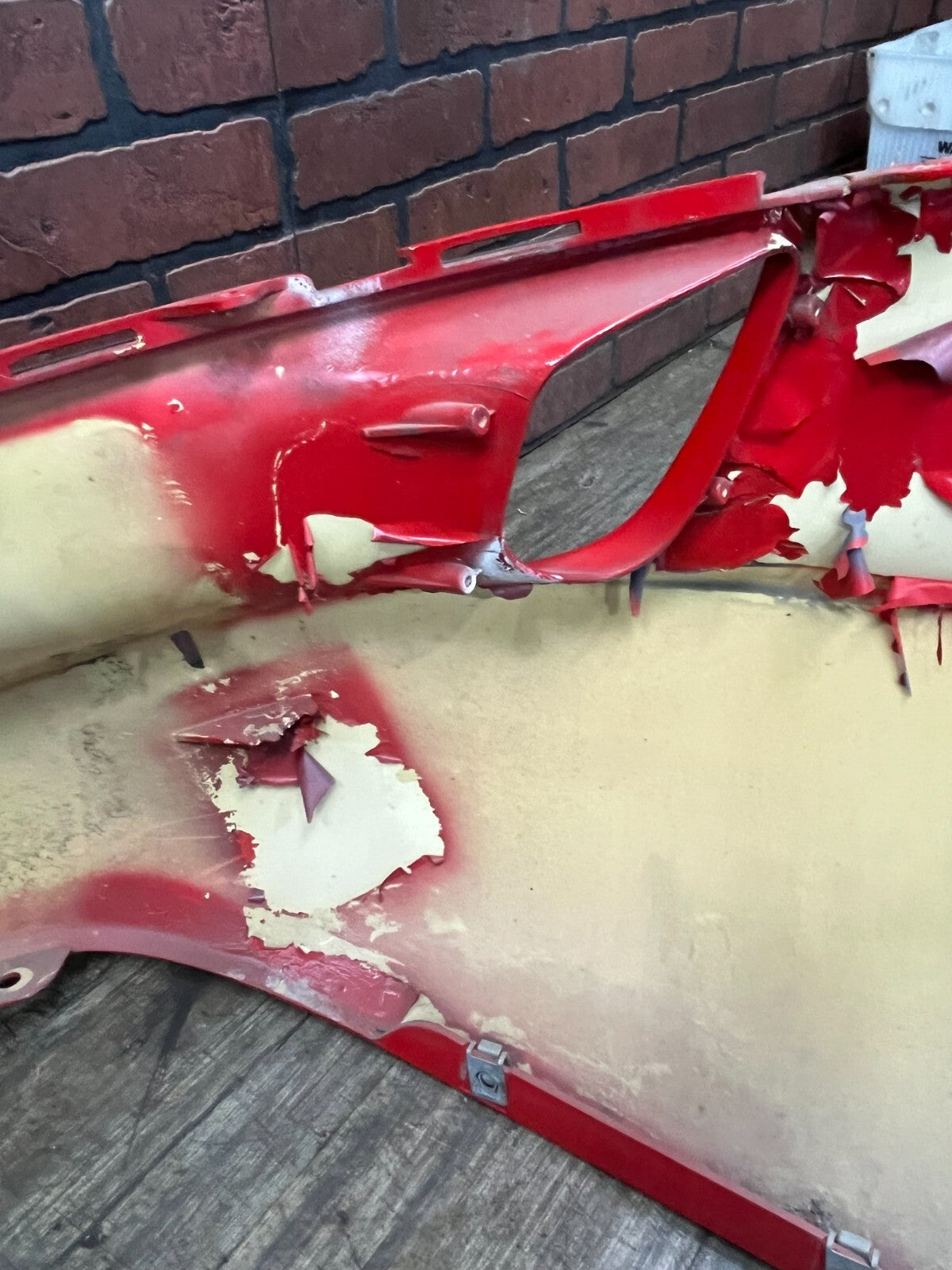 Gen 5 2013-2015 SRT Dodge Viper Rear Bumper Fascia Assembly Red Damaged