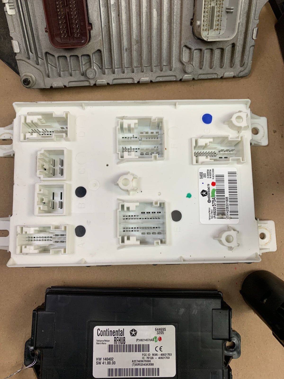 2014 Dodge Charger SRT8 Super Bee ECM ECU BCM Ignition PCM Pedal Key Kit 106k