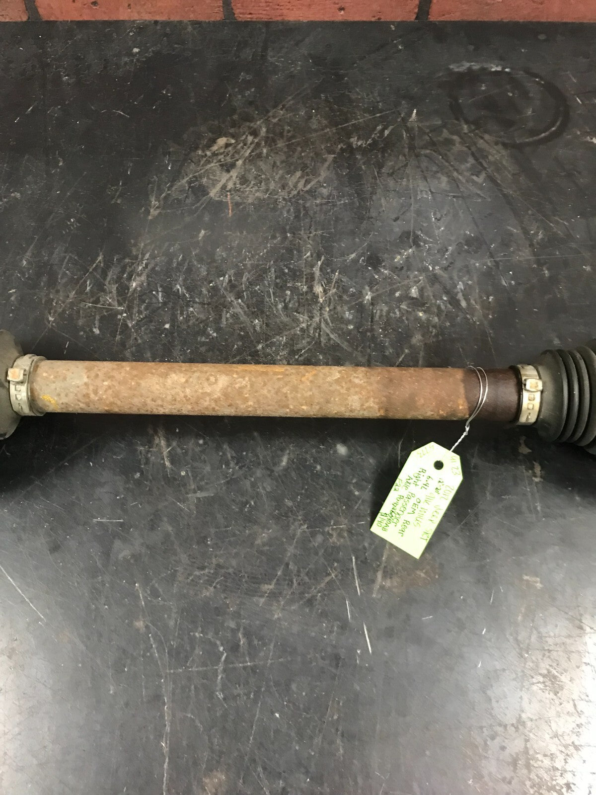 11-25 Grand Cherokee Durango Rear Passenger RH CV Axle Half Shaft 04726090AB
