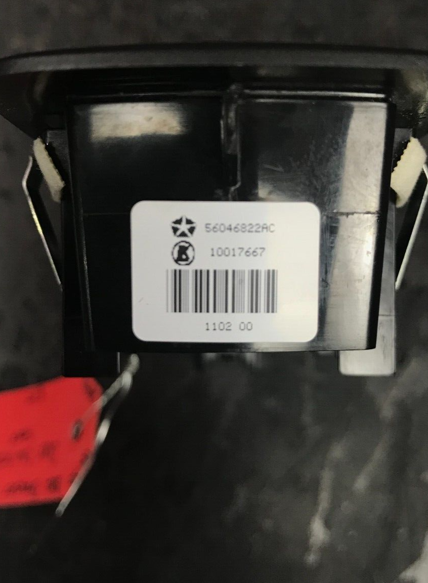 2011-2019 Charger 300 Journey Front Door/Window Switch & Bezel 56046822AC