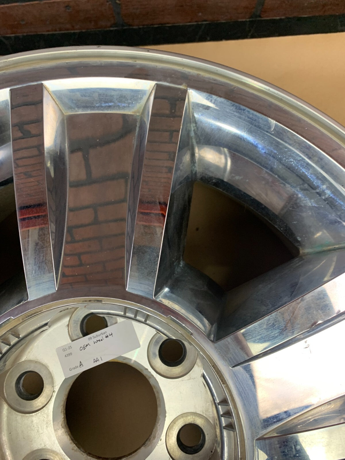 2009-2014 Chevrolet Chrome Silverado 1500 Pickup Suburban OEM Wheel 20” 9597599