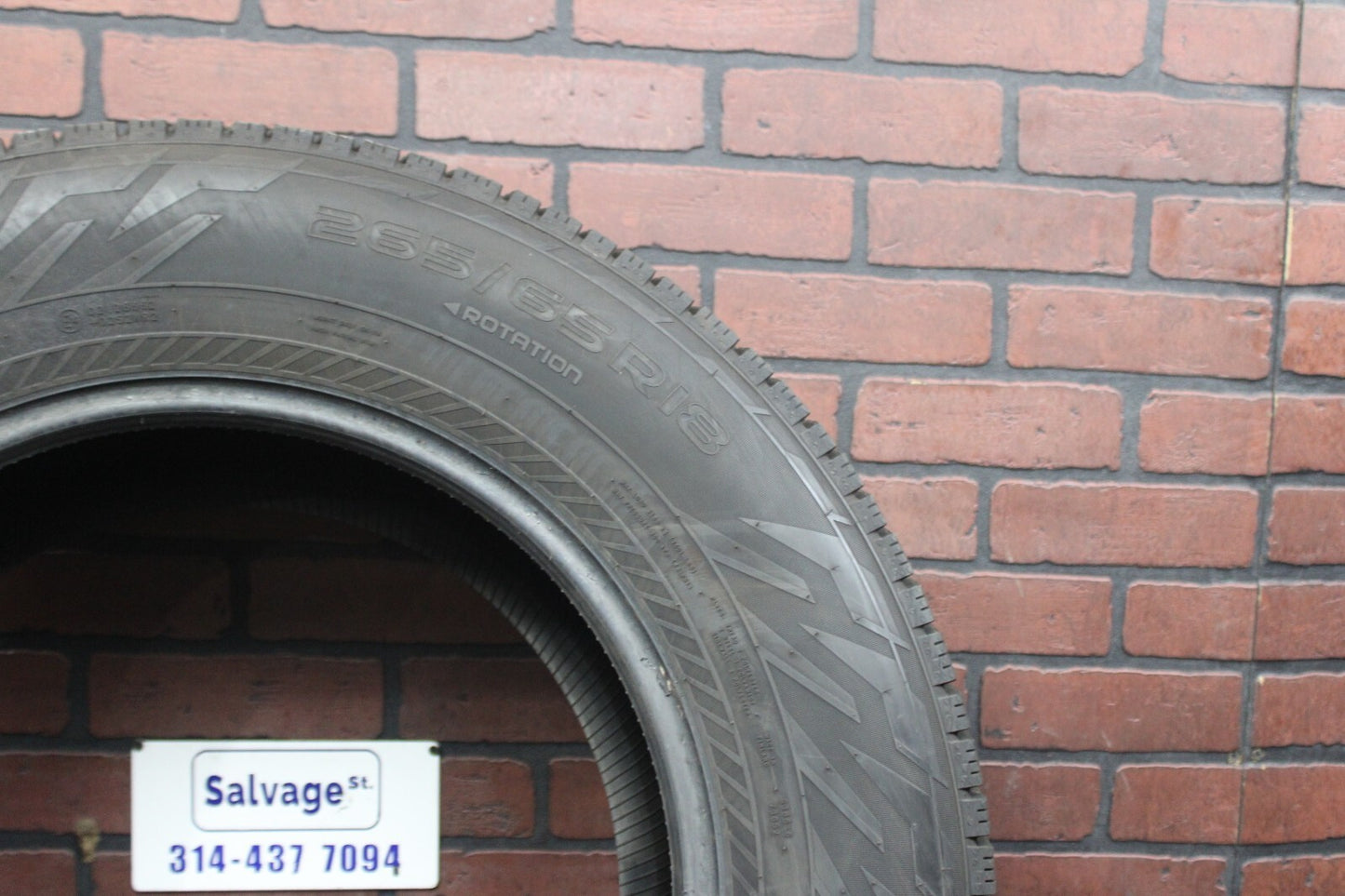 Nokian Tyres Used Tire 265/65R18 5/32nds