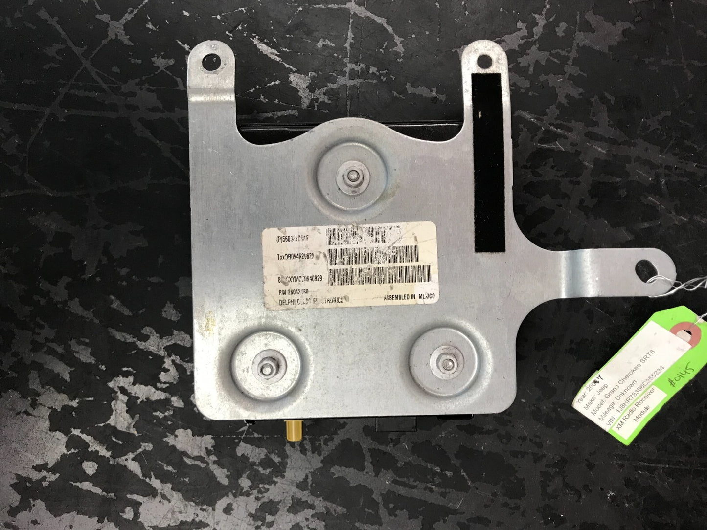 2007 Jeep Dodge Chrysler Satellite Radio Receiver Module 05064075ac