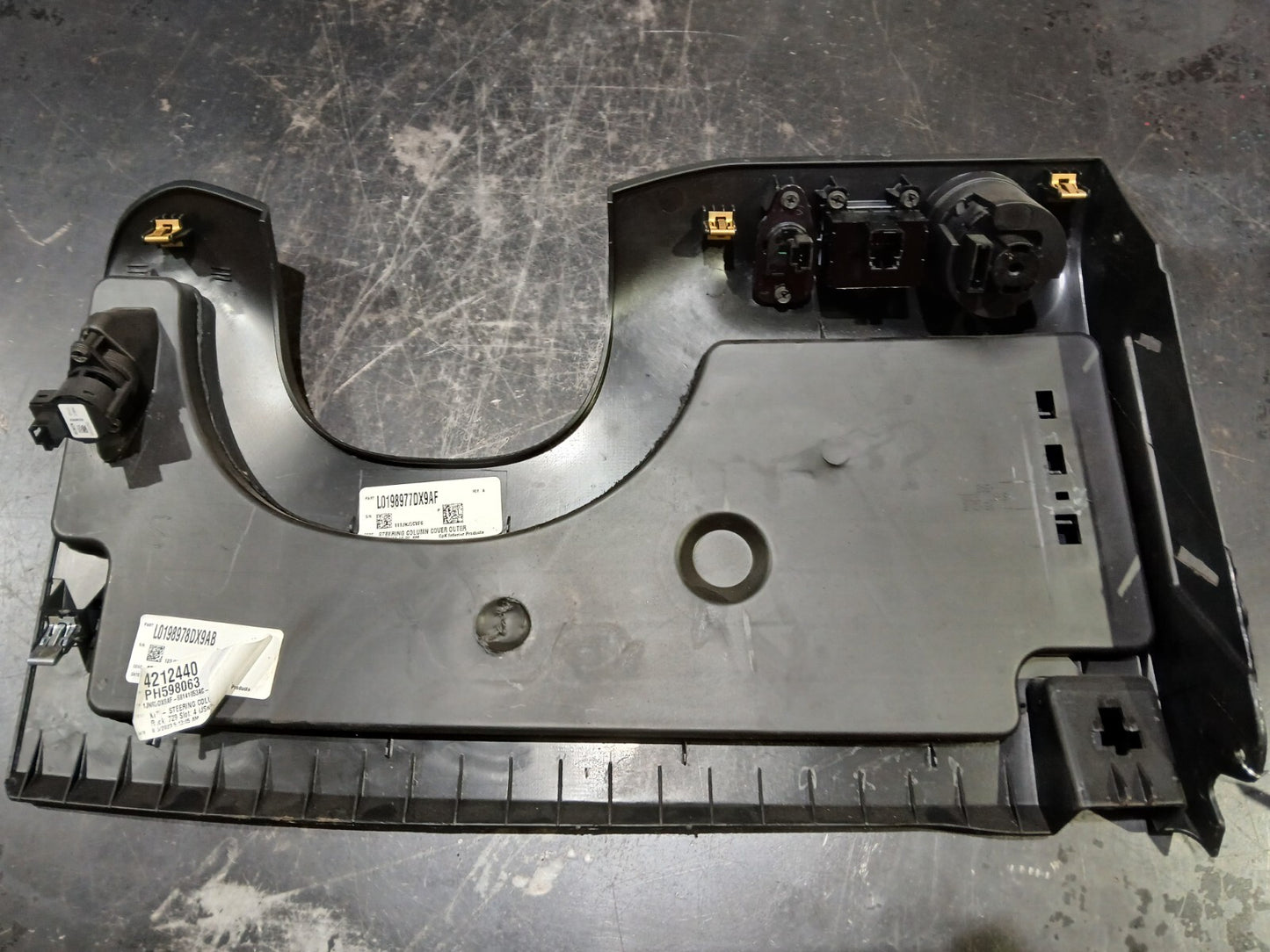 11-23 Dodge Charger Scat Pack Lower Steering Column Cover Panel OEM 1JN63DX9AF