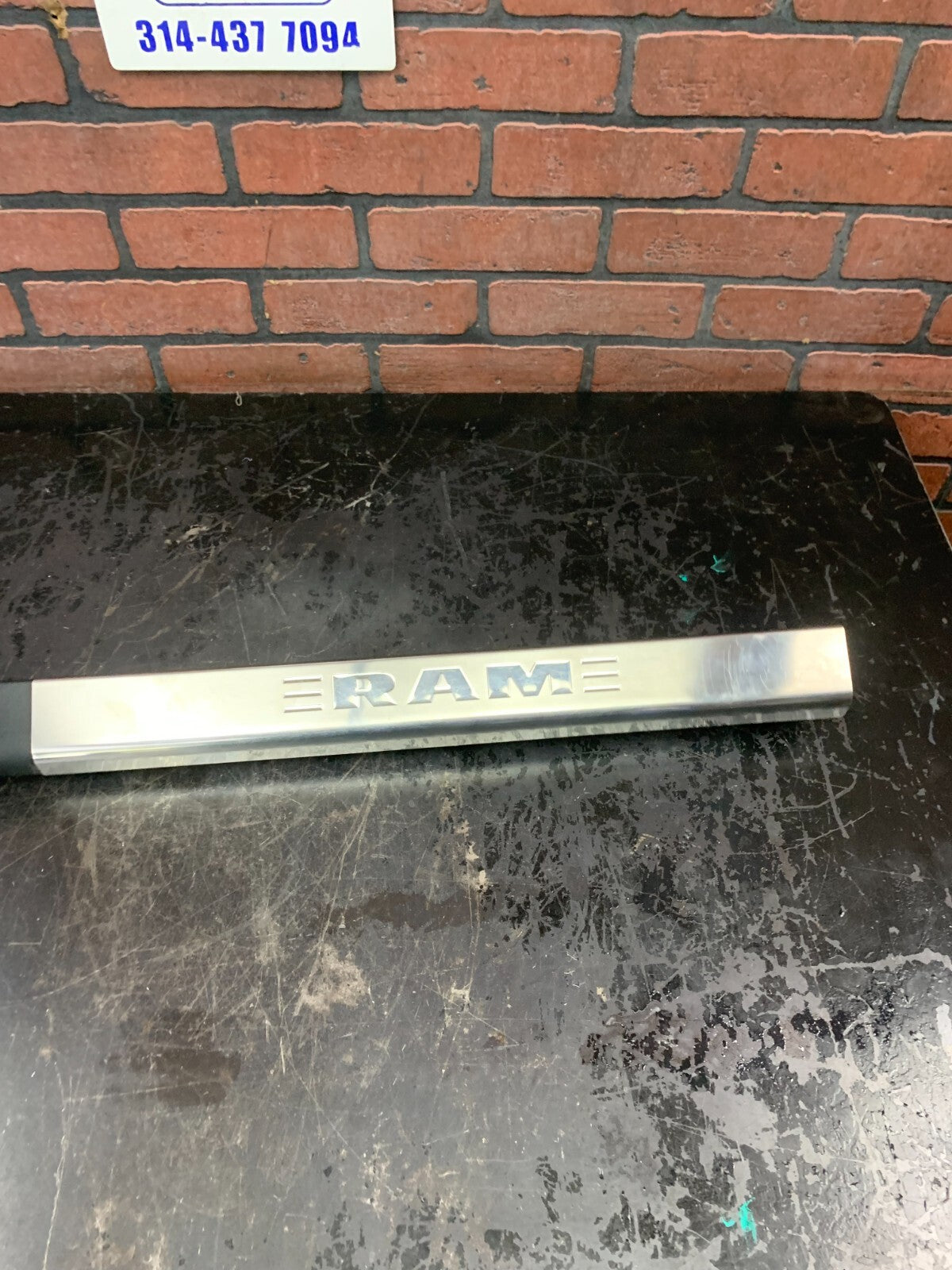 2019-2021 Ram 1500 Front Left Interior Scuff Plate Trim Mopar OEM 1DX69TRMA
