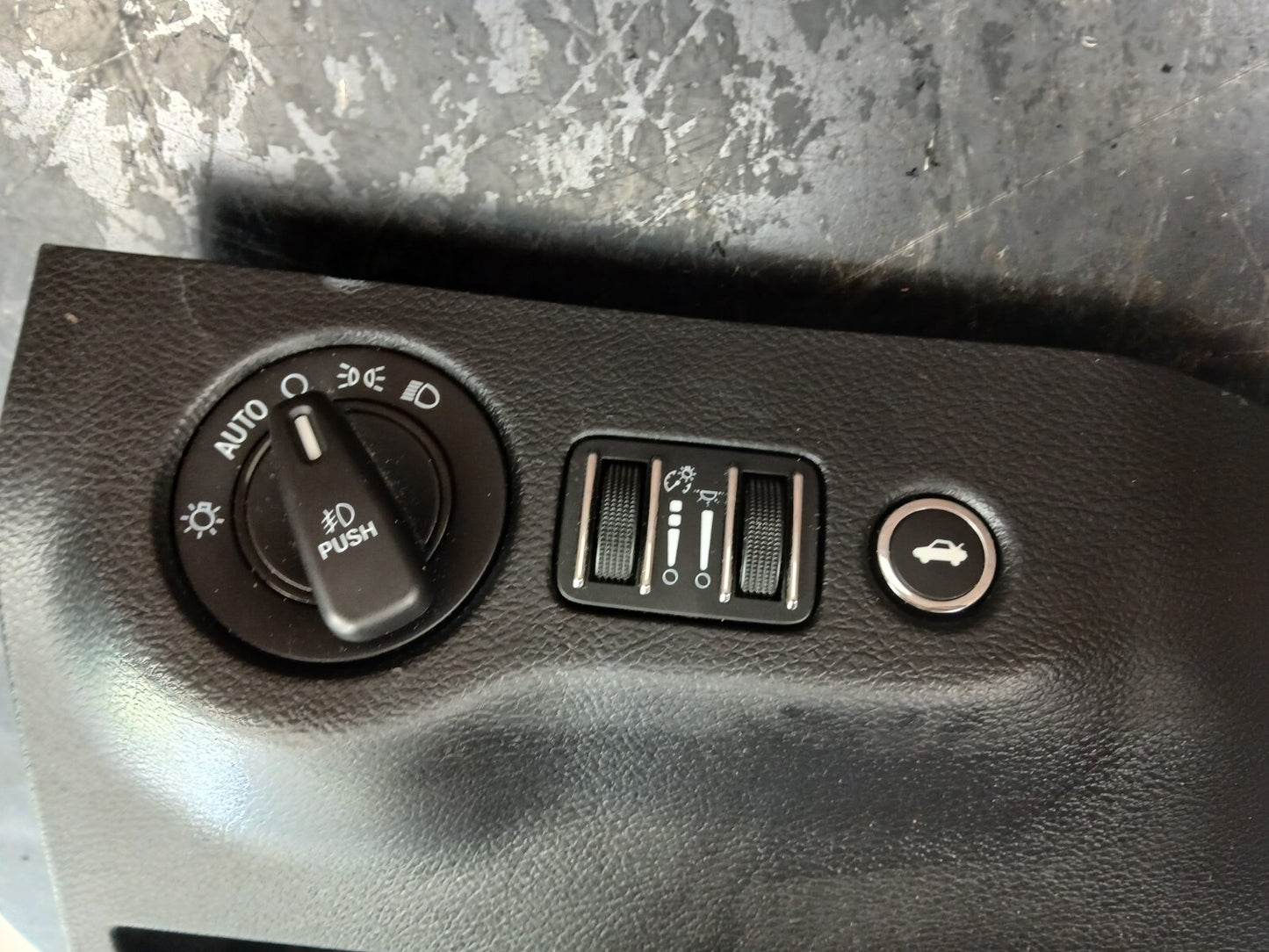 2015-2023 Dodge Challenger Lower Steering Column Cover Knee Panel s5la15dx9ac