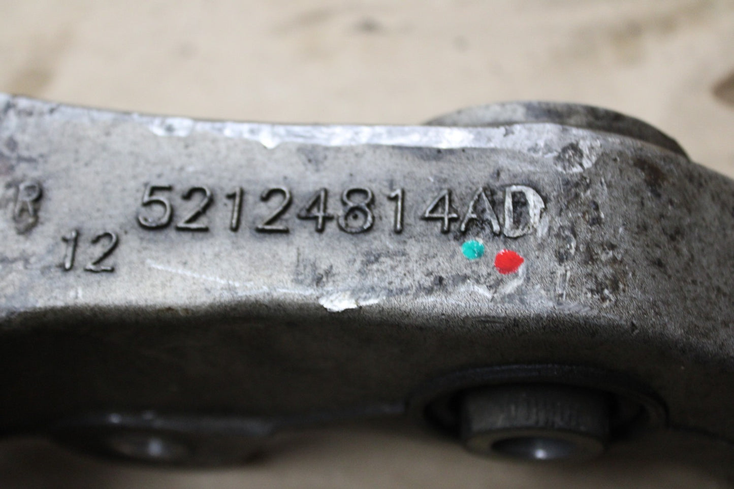 11-22 JEEP GRAND CHEROKEE 4WD REAR RIGHT SIDE LOWER CONTROL ARM OEM 52124814AD